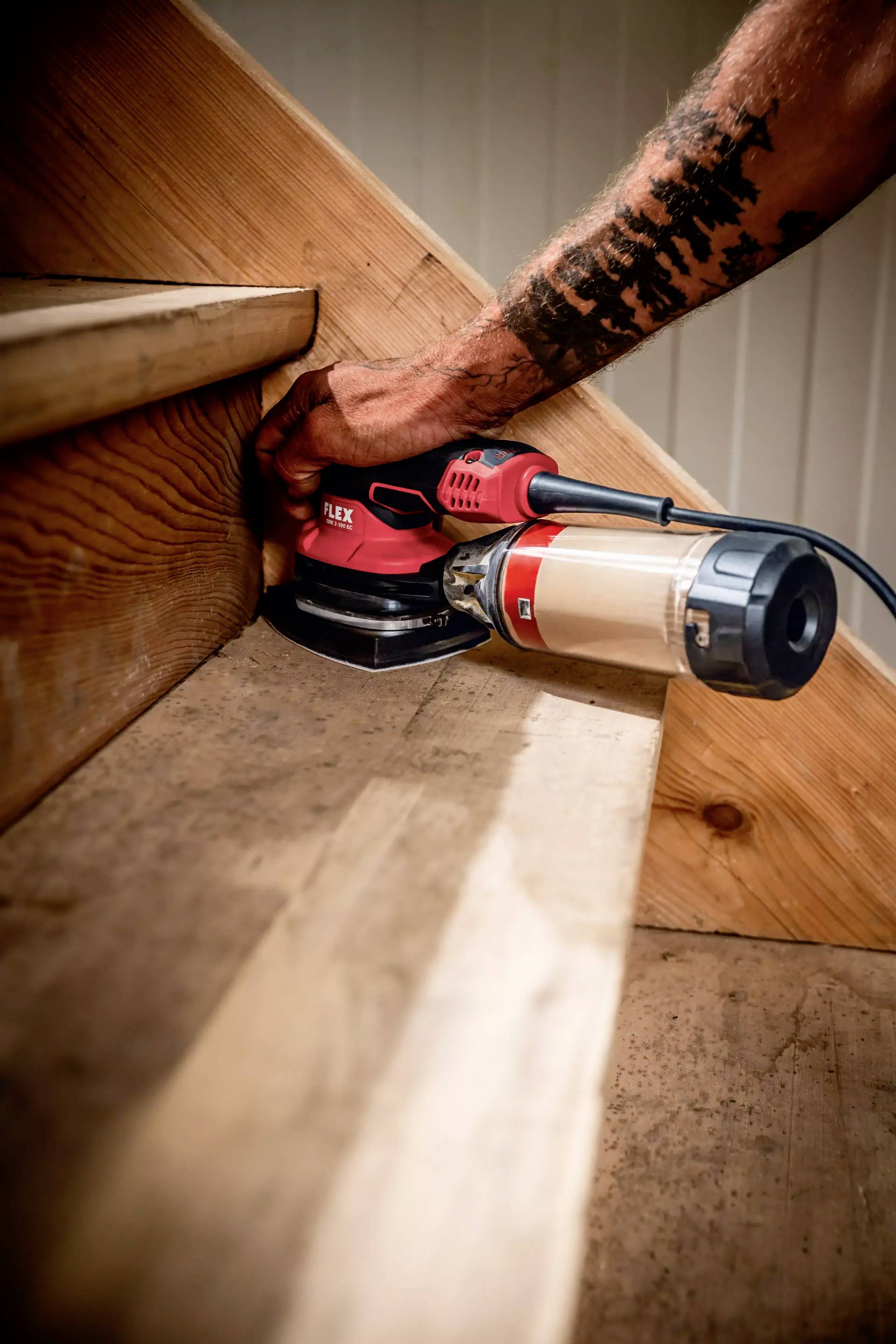 Flex ODE 2-100 EC Set 230/CEE 468908 Deltaschleifer 260W 100 x 150mm