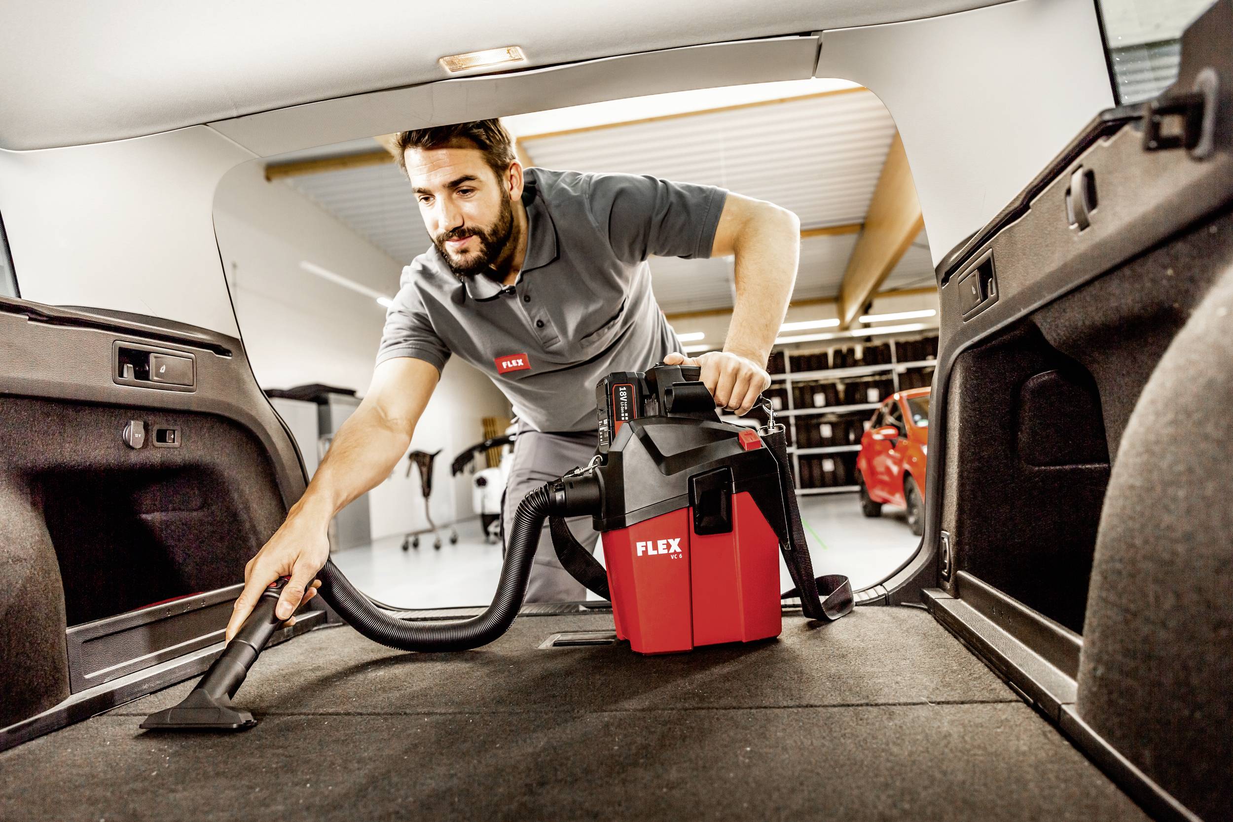 Flex VC 6L MC 18.0 481491 Akku-Nass-/Trockensauger 6l