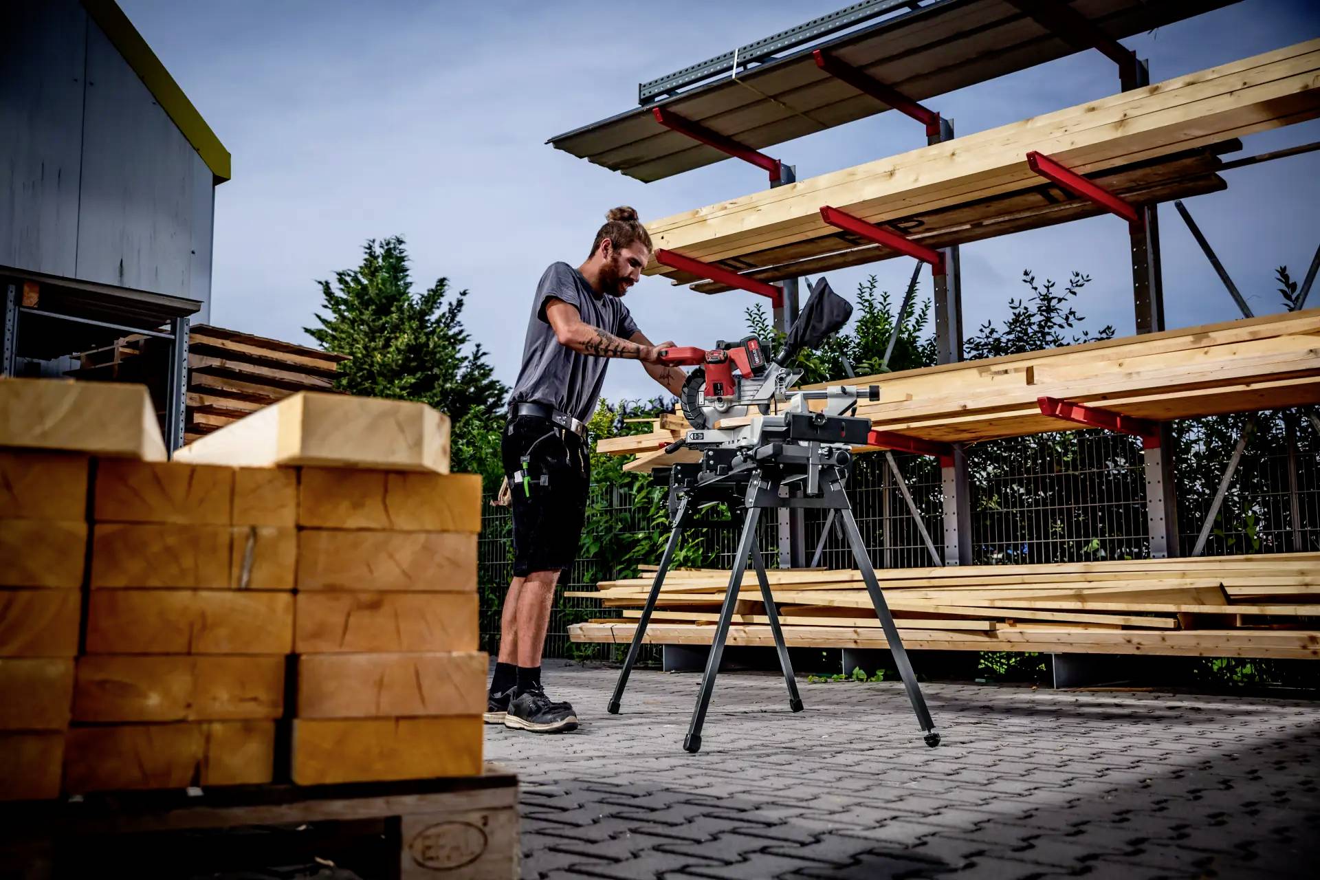 Flex SMS 190 18.0-EC Akku-Kapp- und Gehrungssäge ohne Akku 190mm