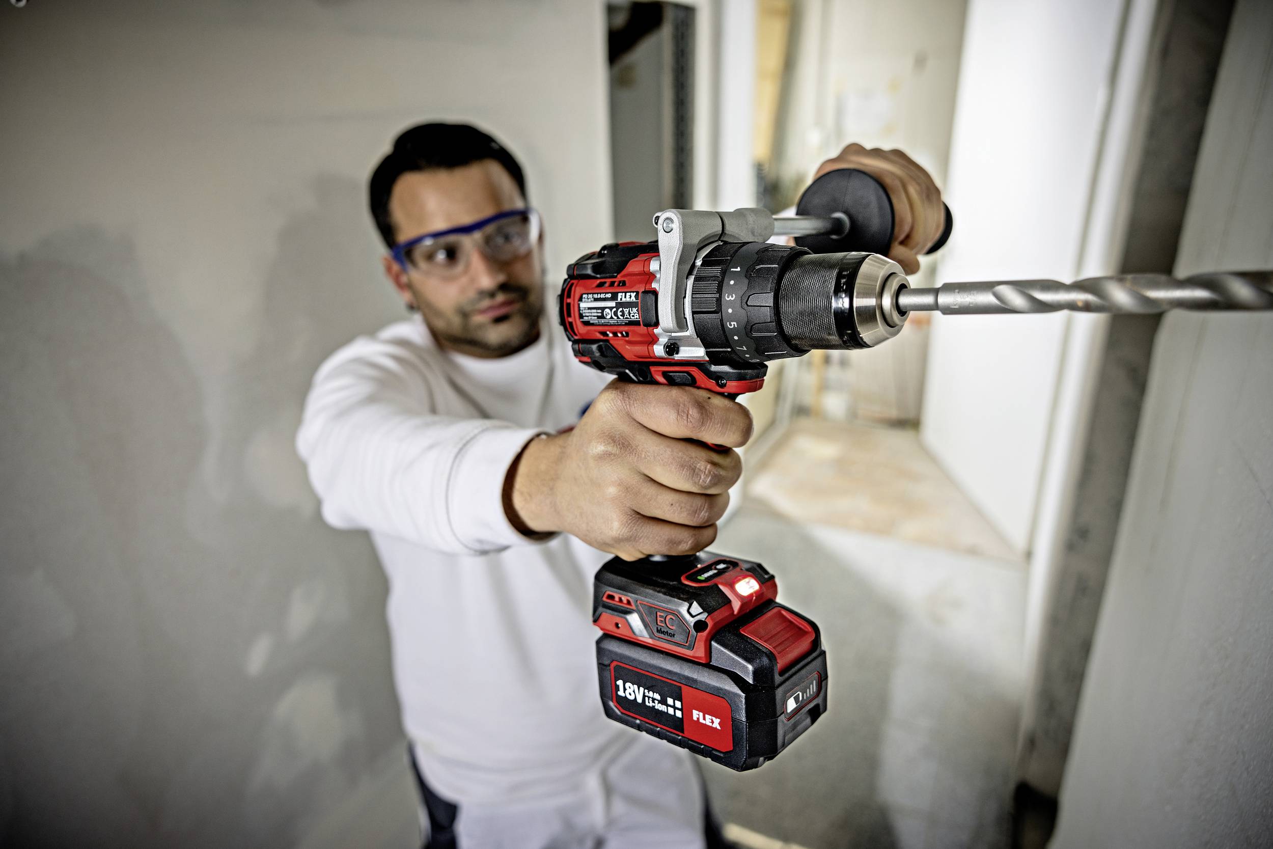 Flex PD 2G 18.0-EC-HD 24-Gang-Akku-Schlagbohrschrauber ohne Akku