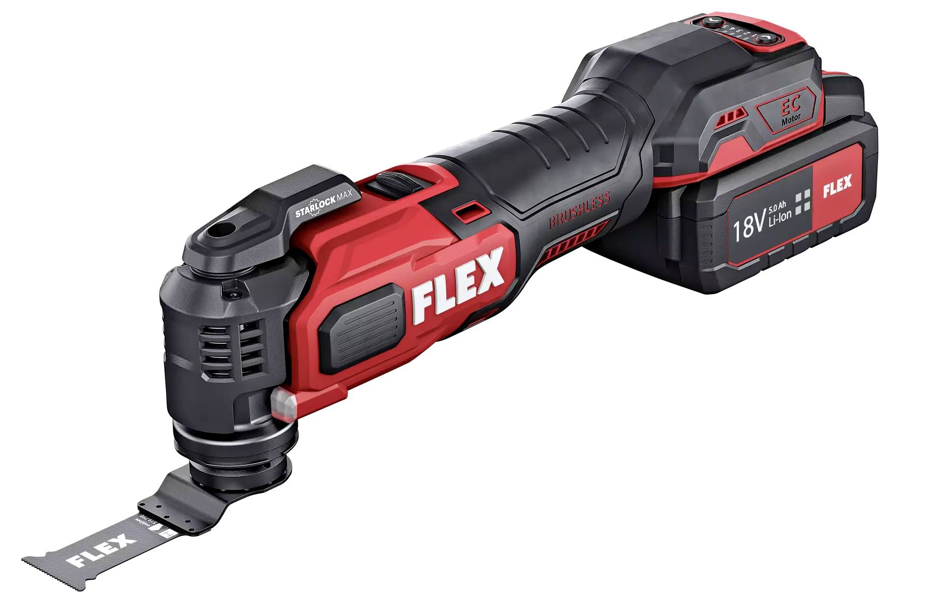 Flex MT 18.0 EC 518395 Multifunktionswerkzeug ohne Akku 18V Anzahl mitgelieferte Akkus 0