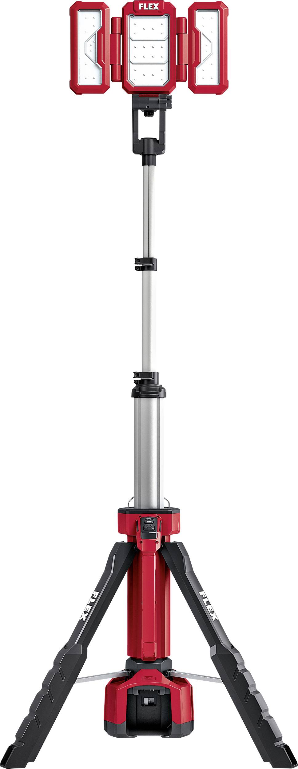 Flex 530375 LED Akku-Baustrahler mit Stativ 18,0V 2021 Energieeffizienzklasse n.rel