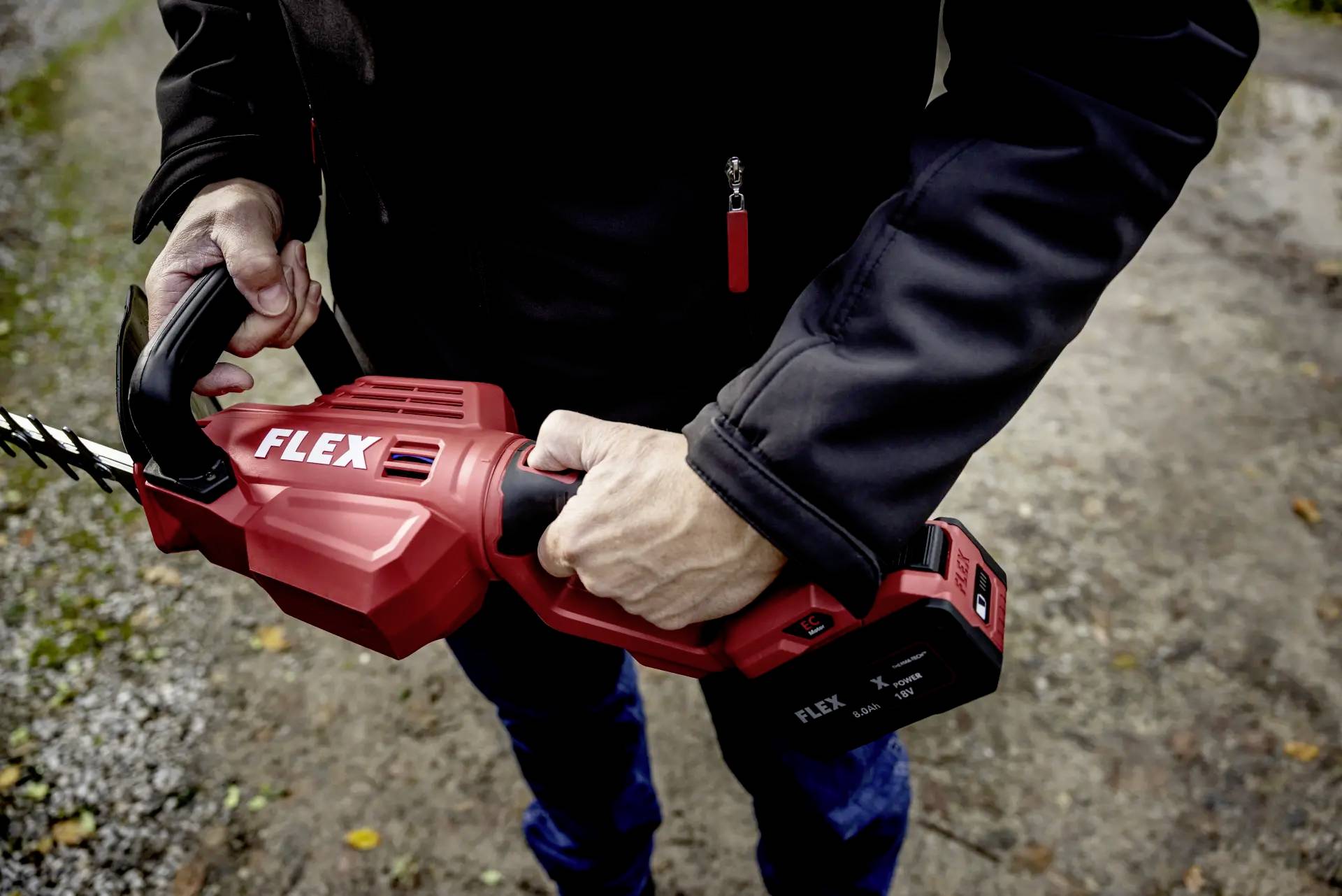 Flex GHT 55 18.0-EC Akku-Heckenschere 18V 550mm