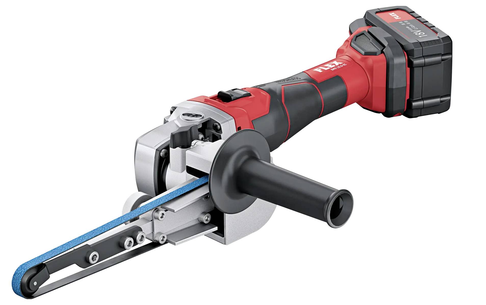 Flex FBE 30 18-EC C-Set 532117 Akku-Bandschleifer ohne Akku 18V Band-Breite 4 mm, 9 mm, 30mm Band-Länge 533mm