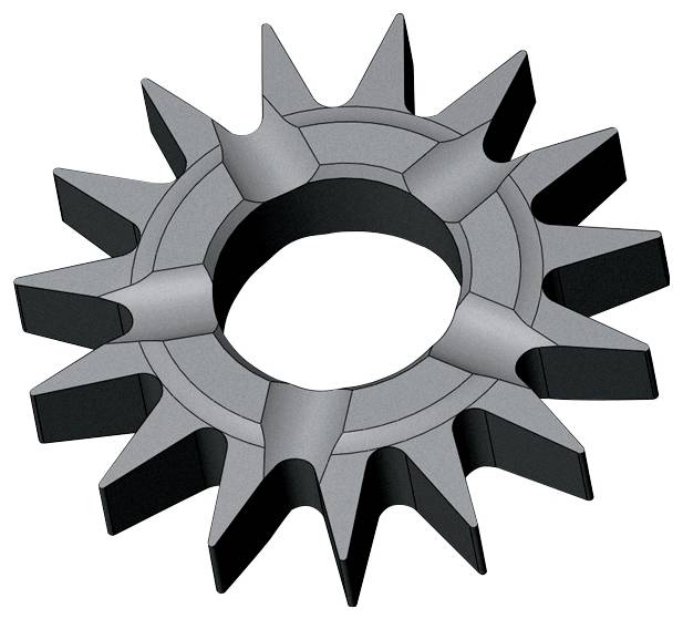 Flex HM Fräsräder, spitz 366501