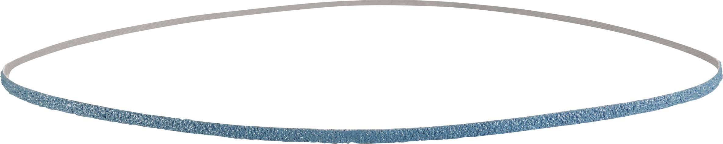 Ein blauer Gymnastikreifen liegt horizontal.