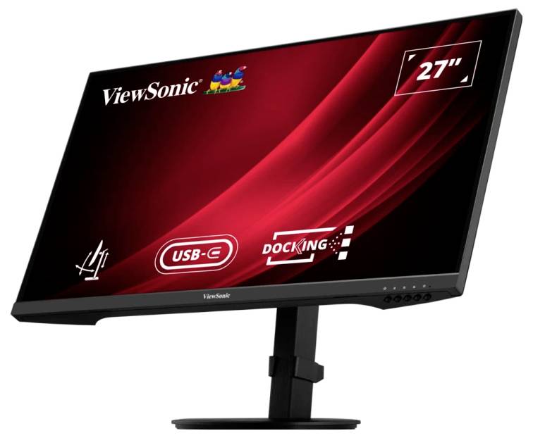Viewsonic VG2709U-2K LED-Monitor EEK F (A - G) 68.6 cm (27 Zoll) 2560 x 1440 Pixel 16:9 4 ms HDMI®, DisplayPort, Audio, stereo (3.5 mm Klinke), USB-