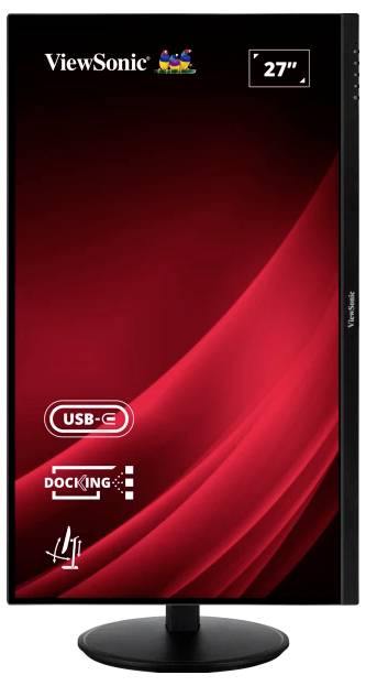 Viewsonic VG2709U-2K LED-Monitor EEK F (A - G) 68.6cm (27 Zoll) 2560 x 1440 Pixel 16:9 4 ms HDMI®, DisplayPort, Audio, stereo