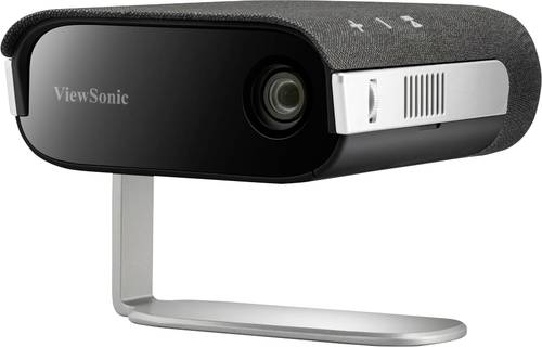 Viewsonic Beamer M1S LED 360 ANSI-Lumen 854 x 480 WVGA mit Fernbedienung, Integrierter Lautsprecher