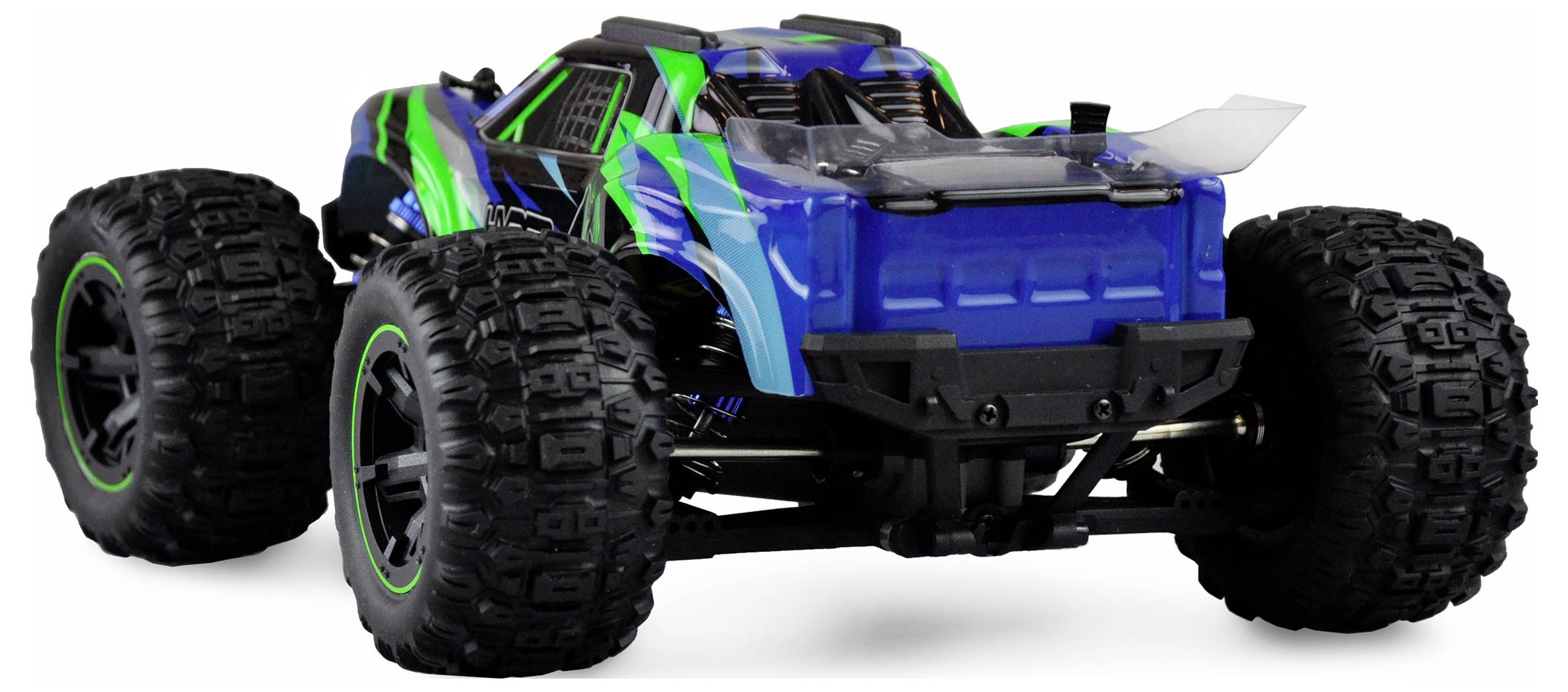 Amewi Hyper GO Basic Blau, Grün Brushed 1:16 RC Modellauto Elektro Truggy Allradantrieb (4WD) RtR 2,4GHz