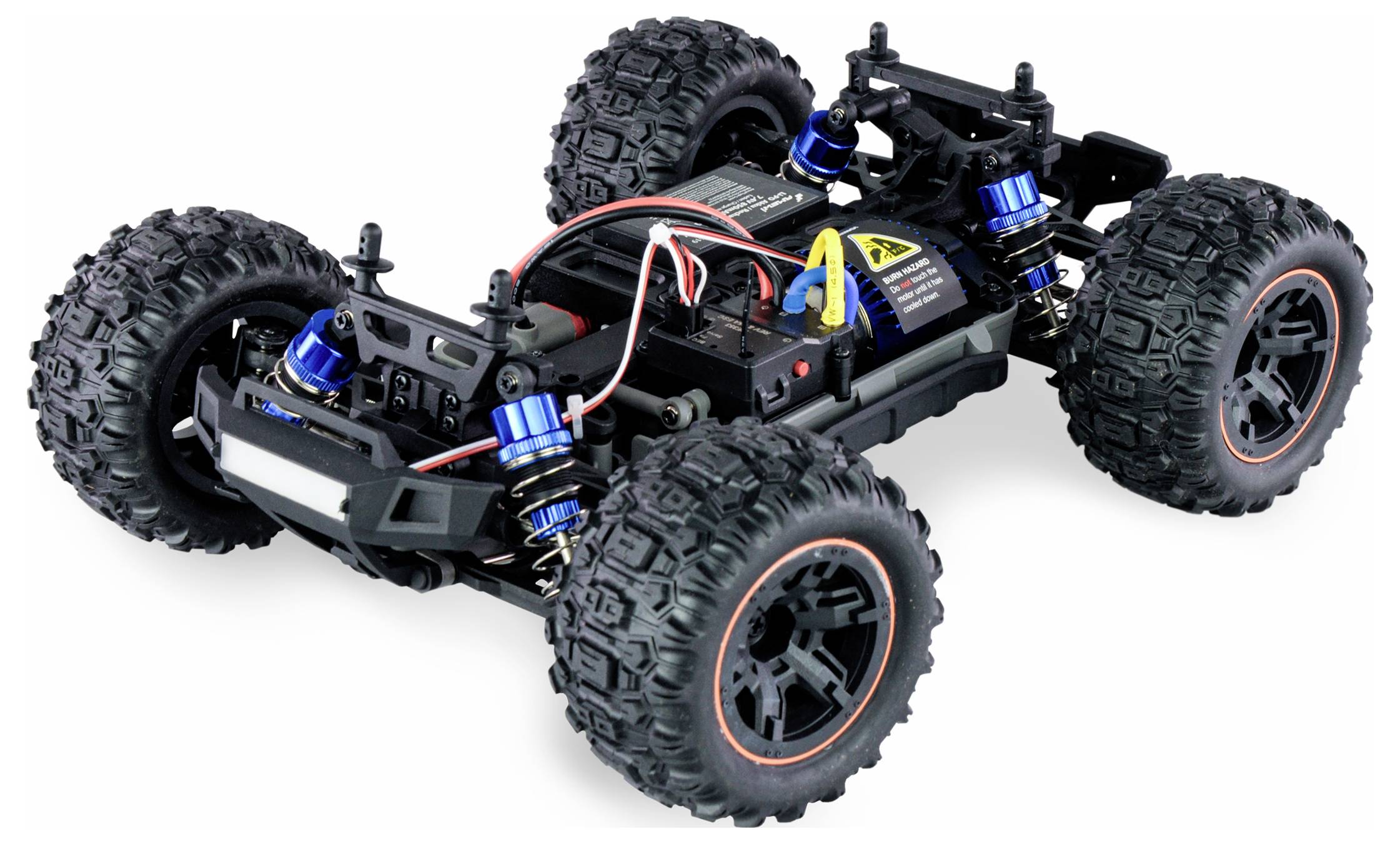 Amewi Hyper GO Basic Blau, Grün Brushed 1:16 RC Modellauto Elektro Truggy Allradantrieb (4WD) RtR 2,4GHz