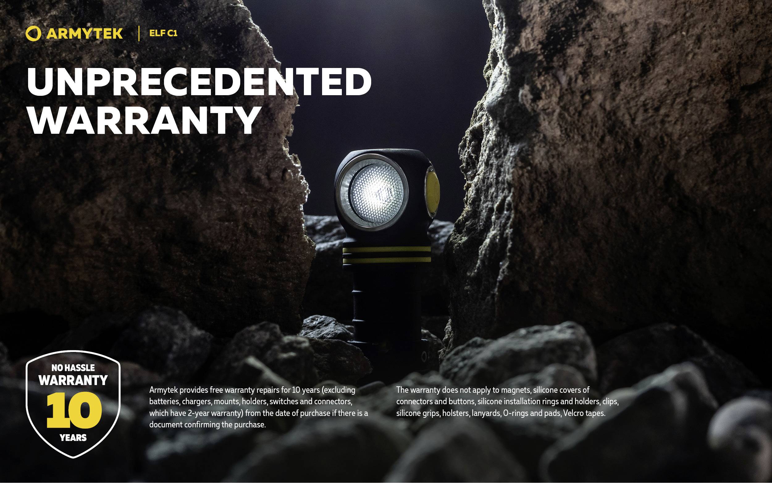 ArmyTek Elf C1 warmweiß LED Taschenlampe akkubetrieben 930lm 55g