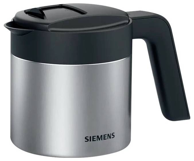 Siemens Hausgeräte TZ40001 Thermokanne Edelstahl, Schwarz 1 l TZ40001