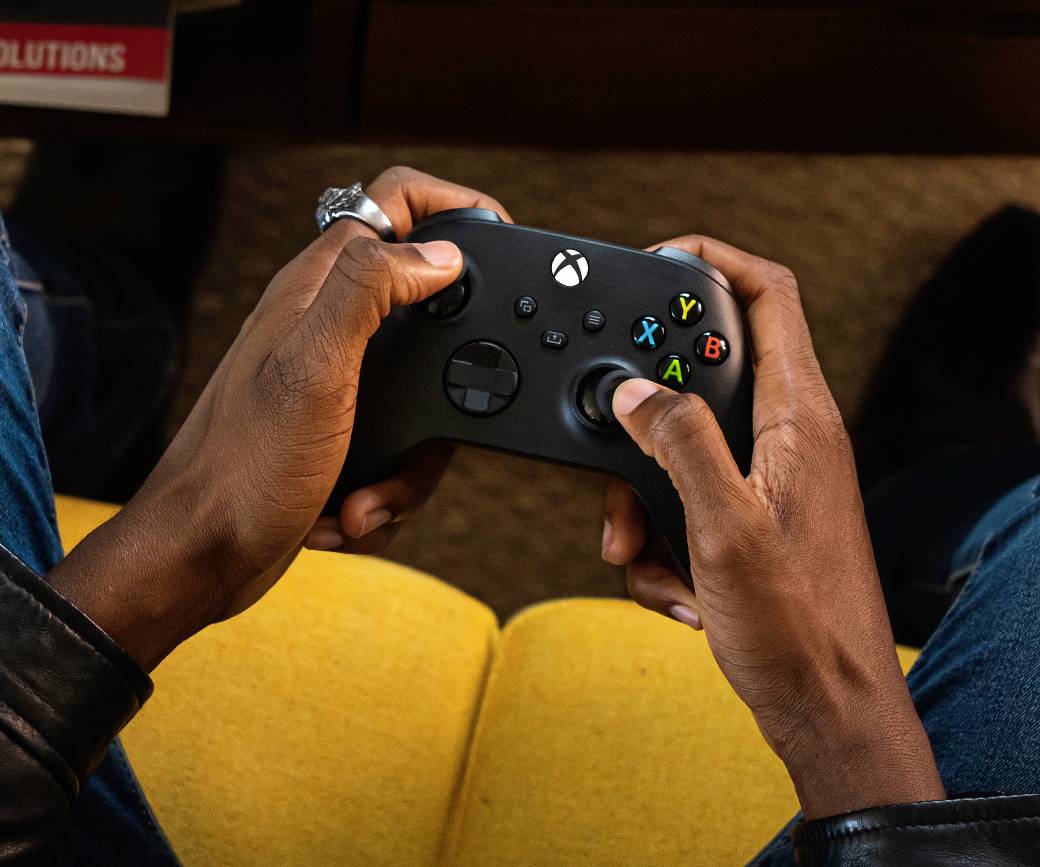 Microsoft QAT-00009 Controller Xbox Series X, Xbox One S, Xbox One, PC Schwarz