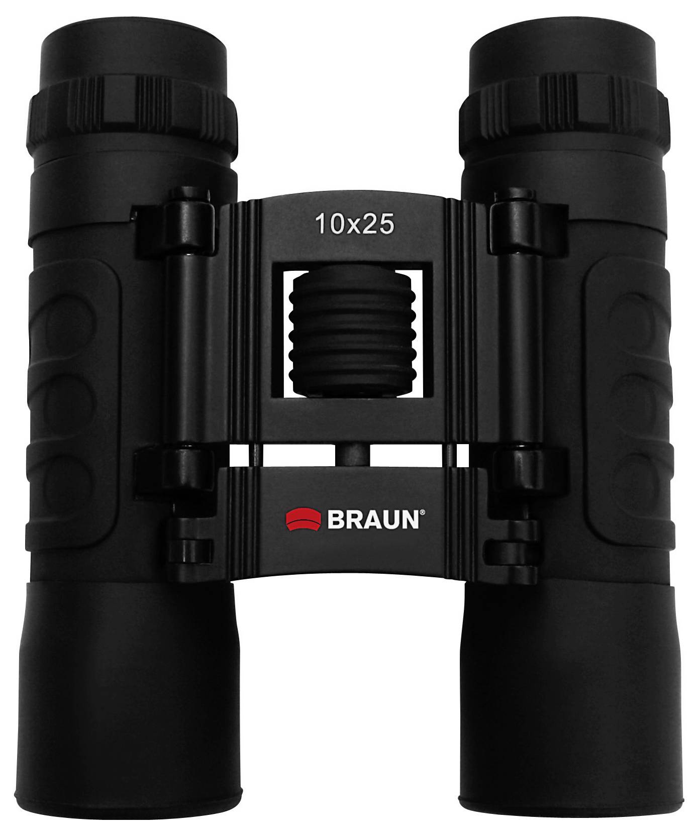 Braun Phototechnik Fernglas 20122 10 x 25 mm Dachkant Schwarz 20122