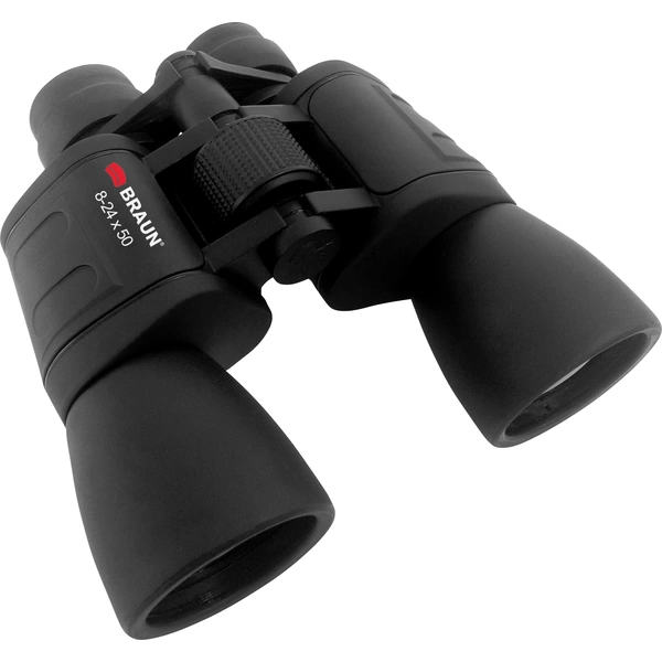 Braun Phototechnik Zoom-Fernglas 20168 8 - 24 x 50mm Porro Schwarz 20168 Braun Phototechnik Zoom-Fernglas 20168 8 - 24 x 50mm Porro Schwarz 20168