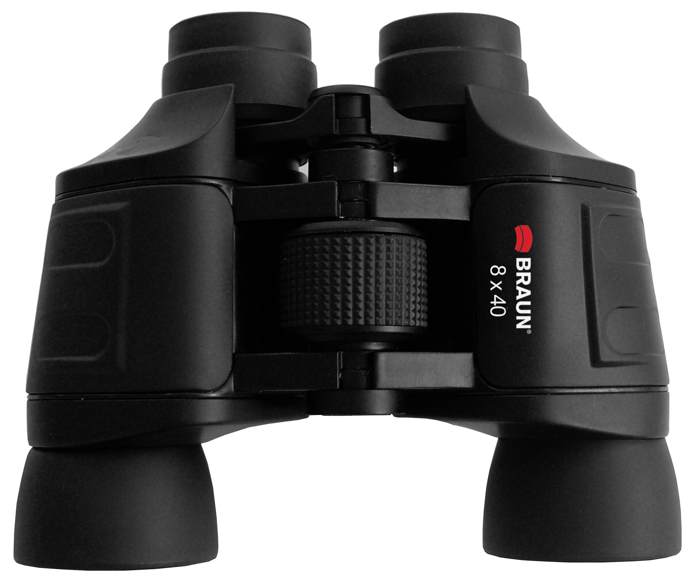 Braun Phototechnik Fernglas 20165 8 x 40mm Porro Schwarz 20165