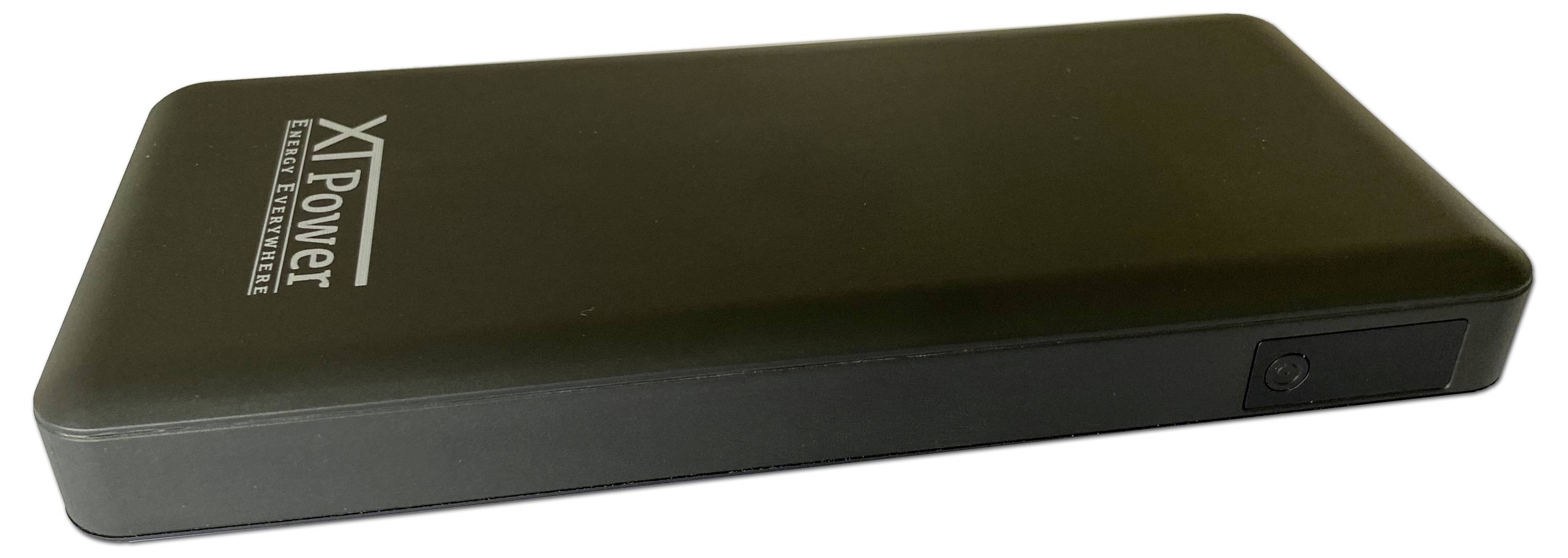 Jauch Quartz XT-40000 DC PA Powerbank 39200 mAh Quick Charge 3.0, USB PD Li-Ion Schwarz