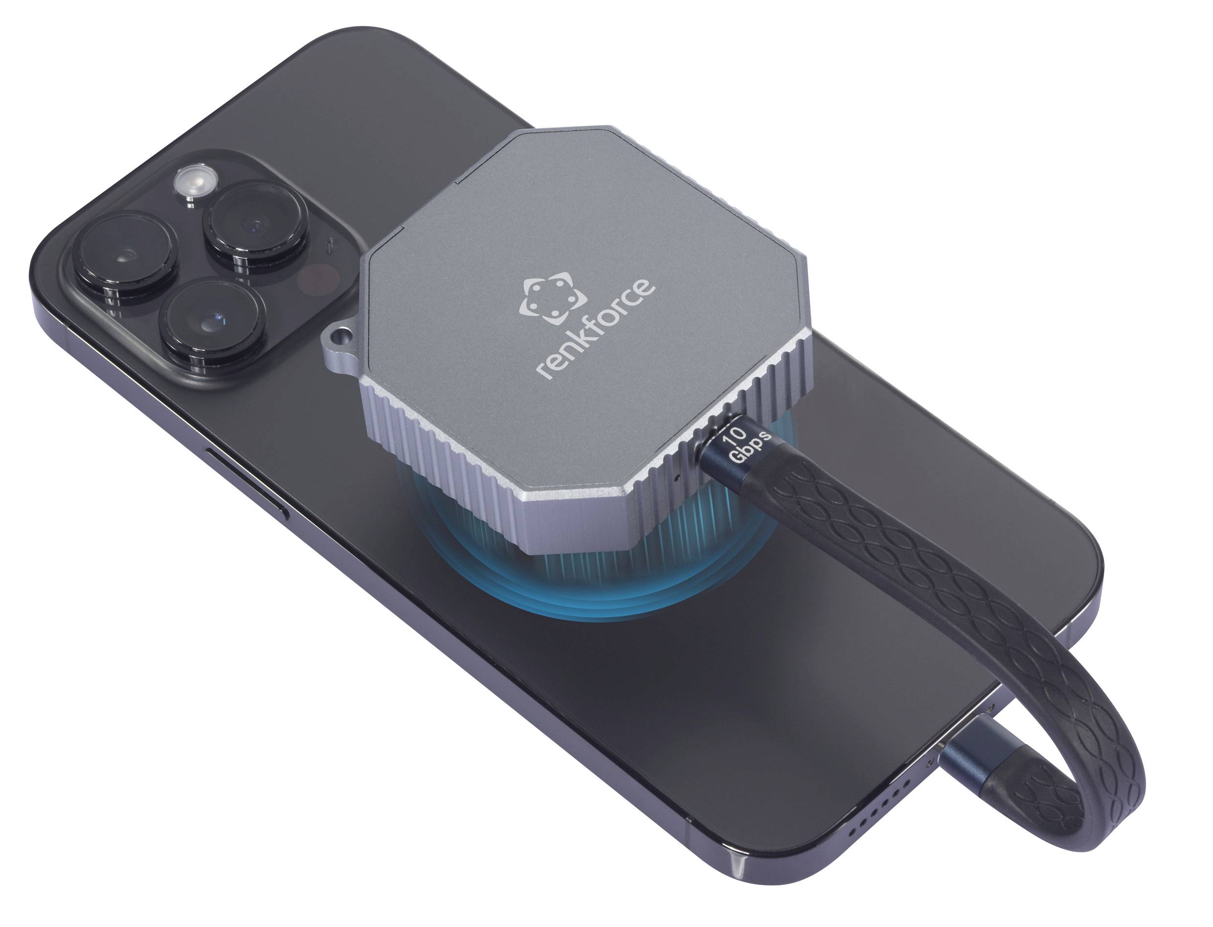 Renkforce RF-M2E-200 M.2-Festplatten-Gehäuse USB-C®, M.2 SATA, M.2 PCIe NVMe M.2 PCIe NVMe, M.2 SATA 6 Gb/s 2230 RF-6694572