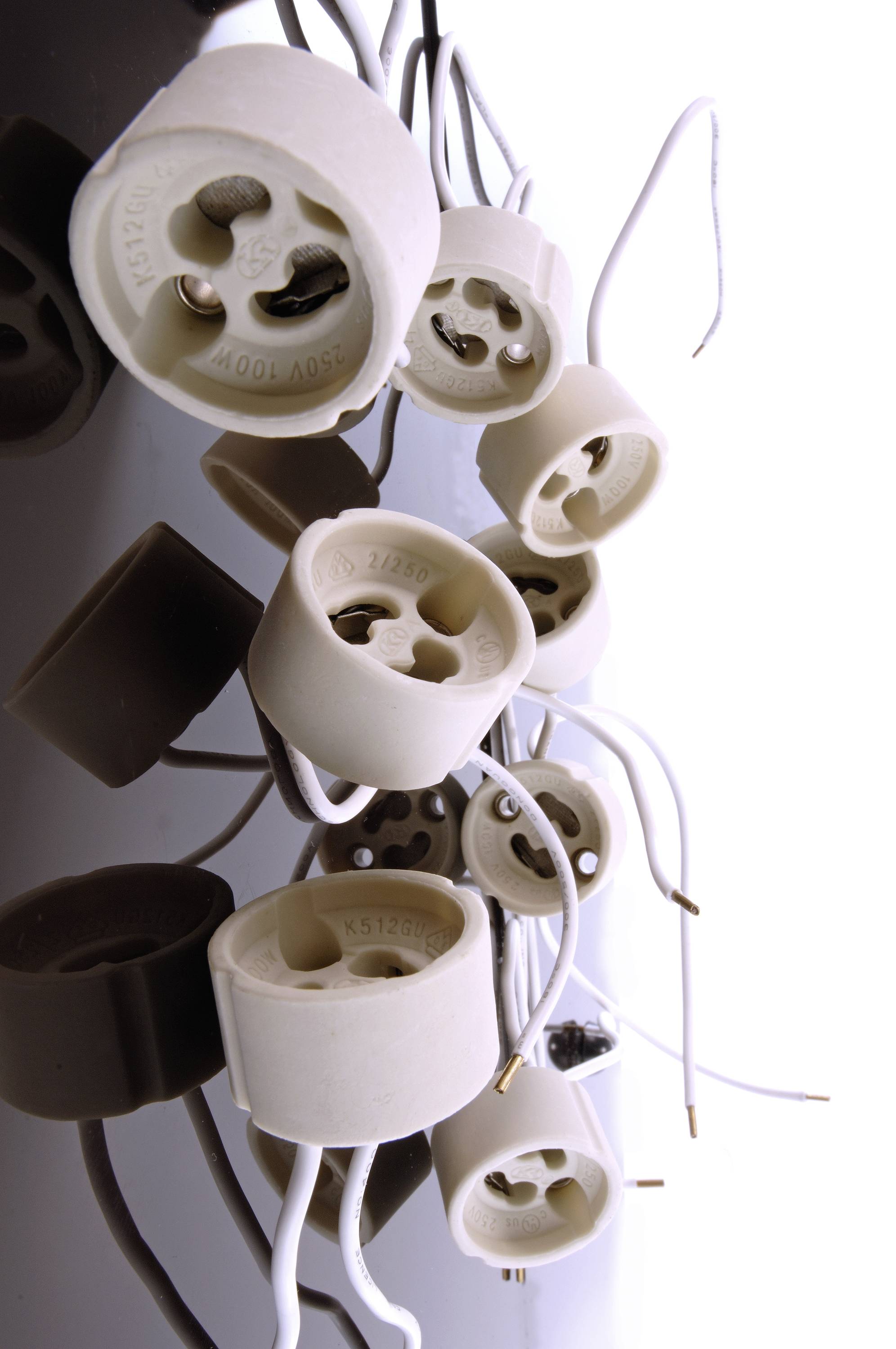 Deko Light 100202 Lampenfassung GU10 1er Set 230 V/AC 35W