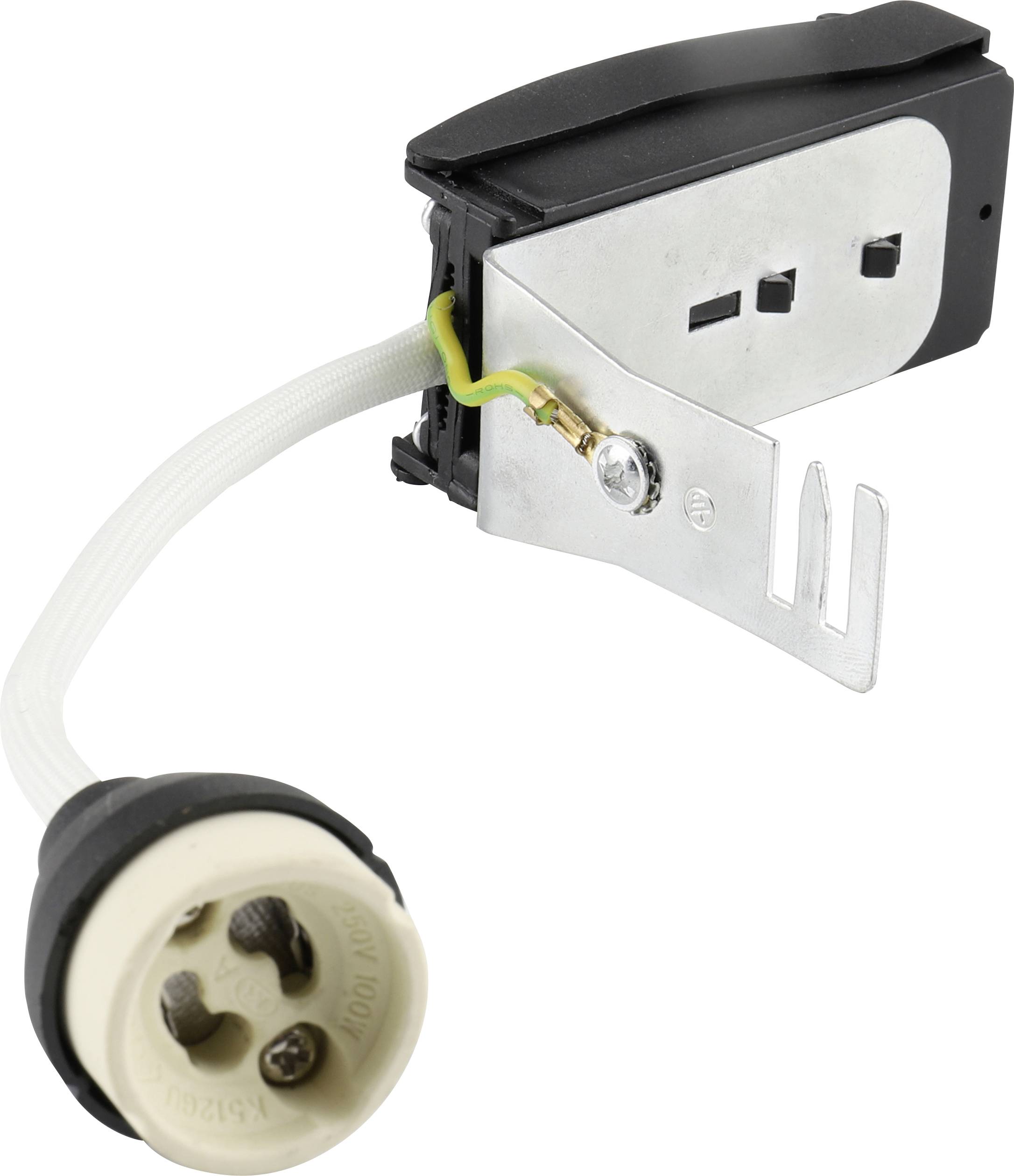 Deko Light 100204 Lampenfassung GU10 1er Set 230 V/AC 35W