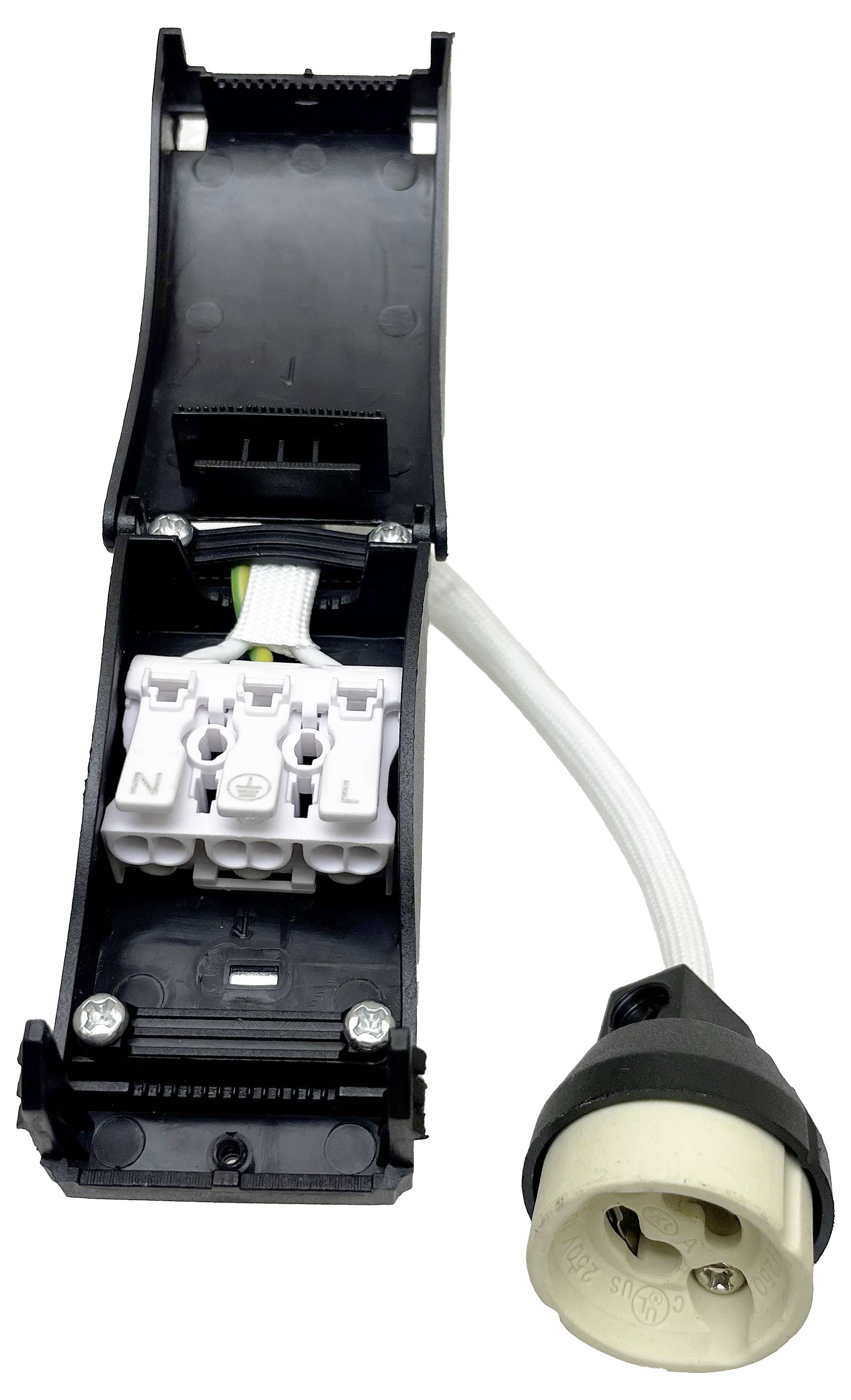 Deko Light 100204 Lampenfassung GU10 1er Set 230 V/AC 35W