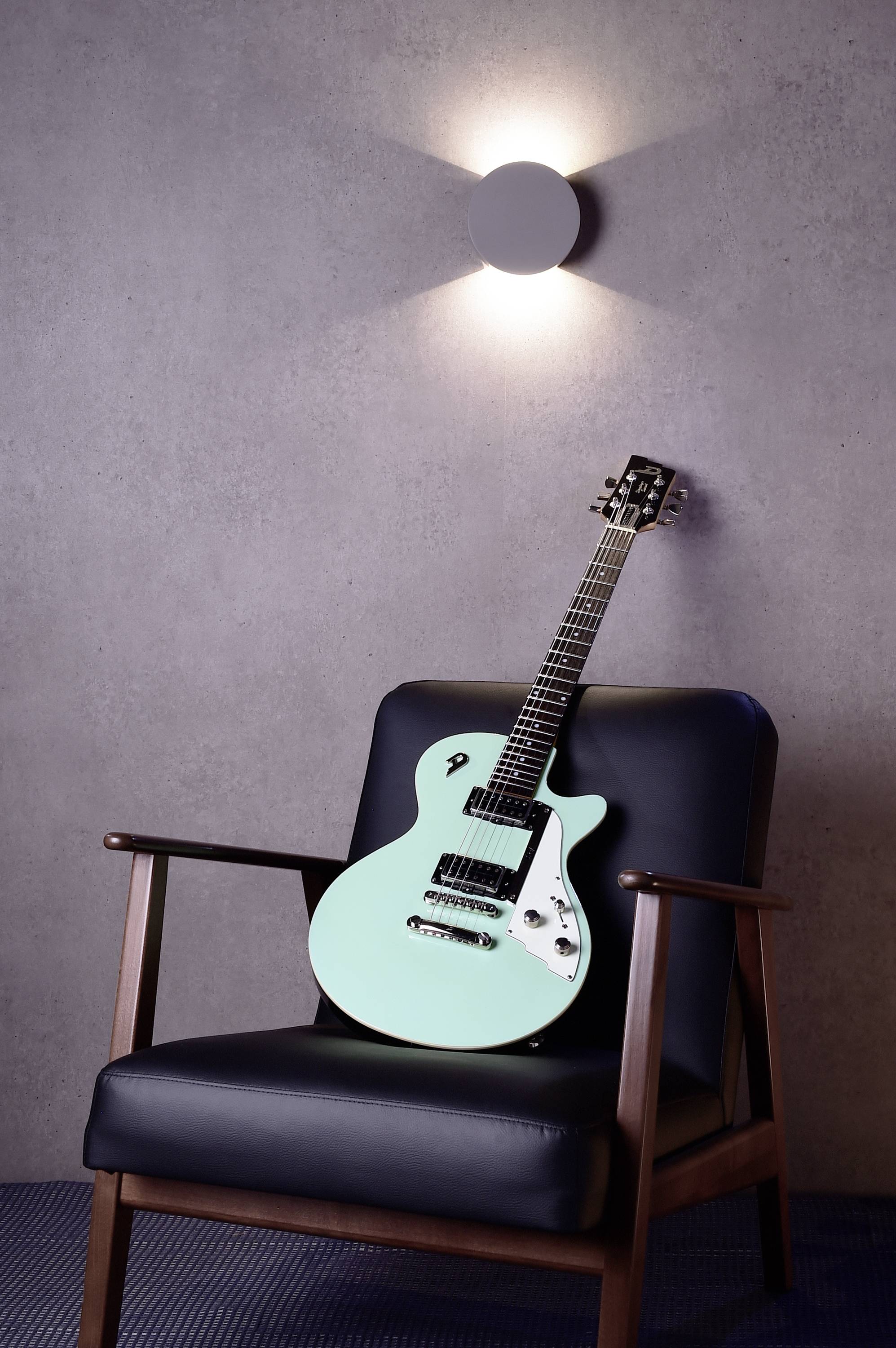 Deko Light Lupe II 341181 LED-Wandleuchte LED fest eingebaut EEK: G (A - G) 6.2W LED Grau