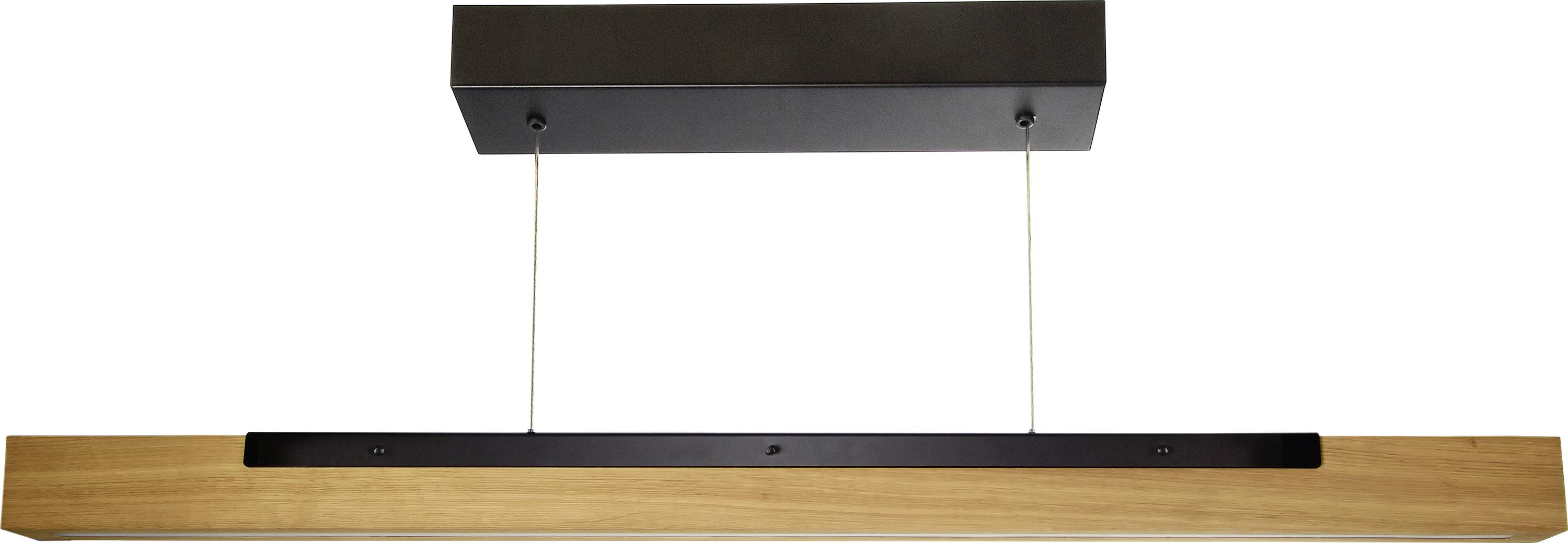 Deko Light Madera 342234 LED-Pendelleuchte LED LED fest eingebaut 13.0W Braun