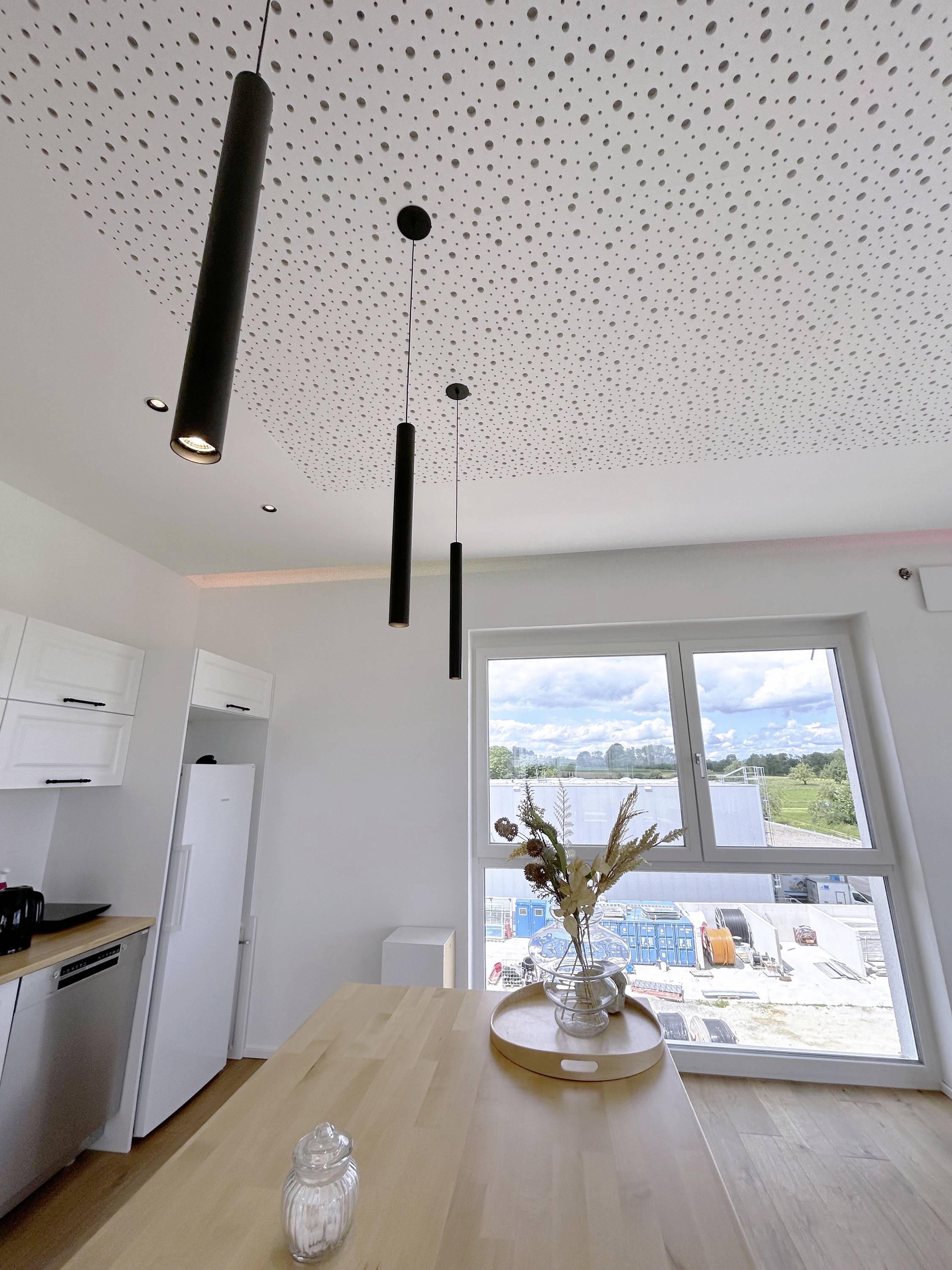 Deko Light Slim 342237 LED-Pendelleuchte LED LED fest eingebaut 5.0W Schwarz