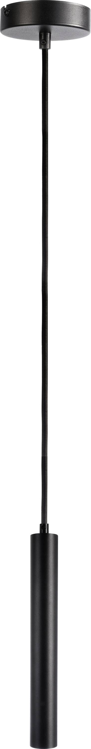 Deko Light Slim 342237 LED-Pendelleuchte LED LED fest eingebaut 5.0W Schwarz