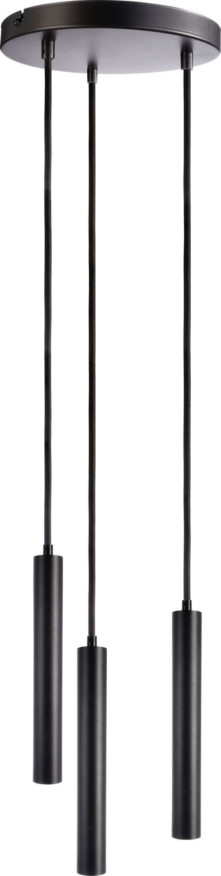 Deko Light Slim 342241 LED-Pendelleuchte LED LED fest eingebaut 15.0W Schwarz