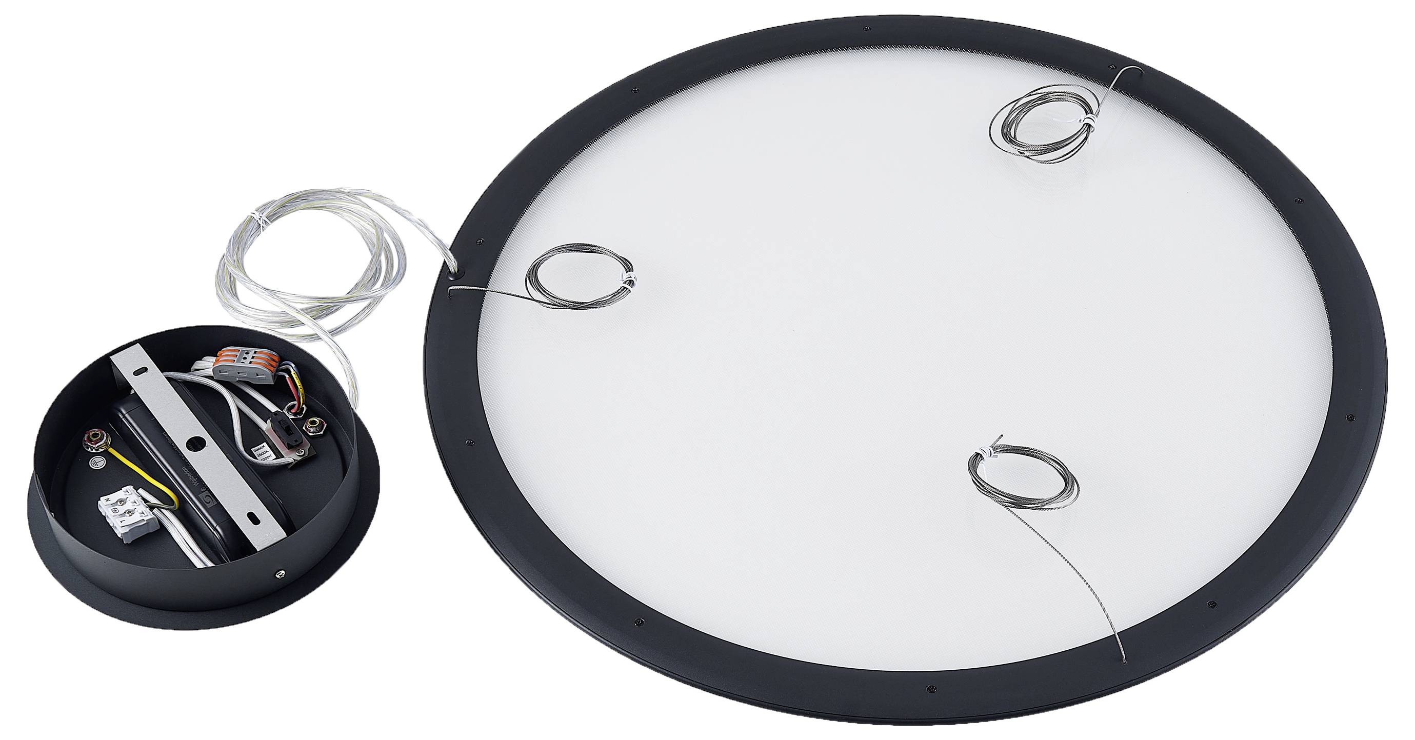 Deko Light 342252 342252 LED-Pendelleuchte LED LED fest eingebaut 50.0W Schwarz