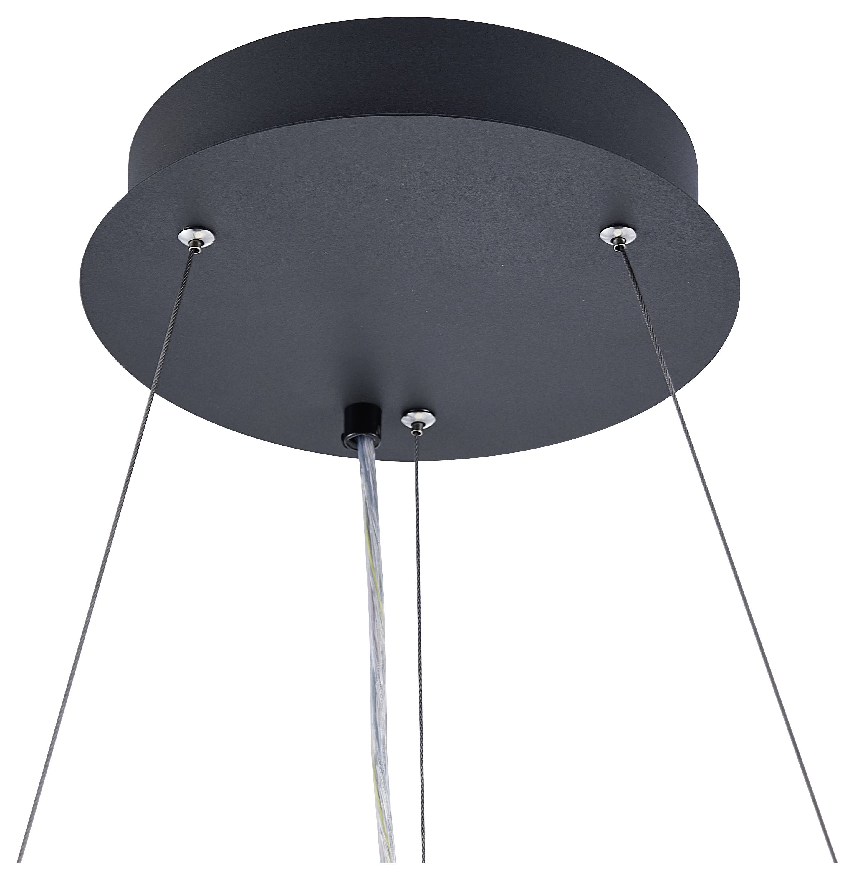 Deko Light 342252 342252 LED-Pendelleuchte LED LED fest eingebaut 50.0W Schwarz