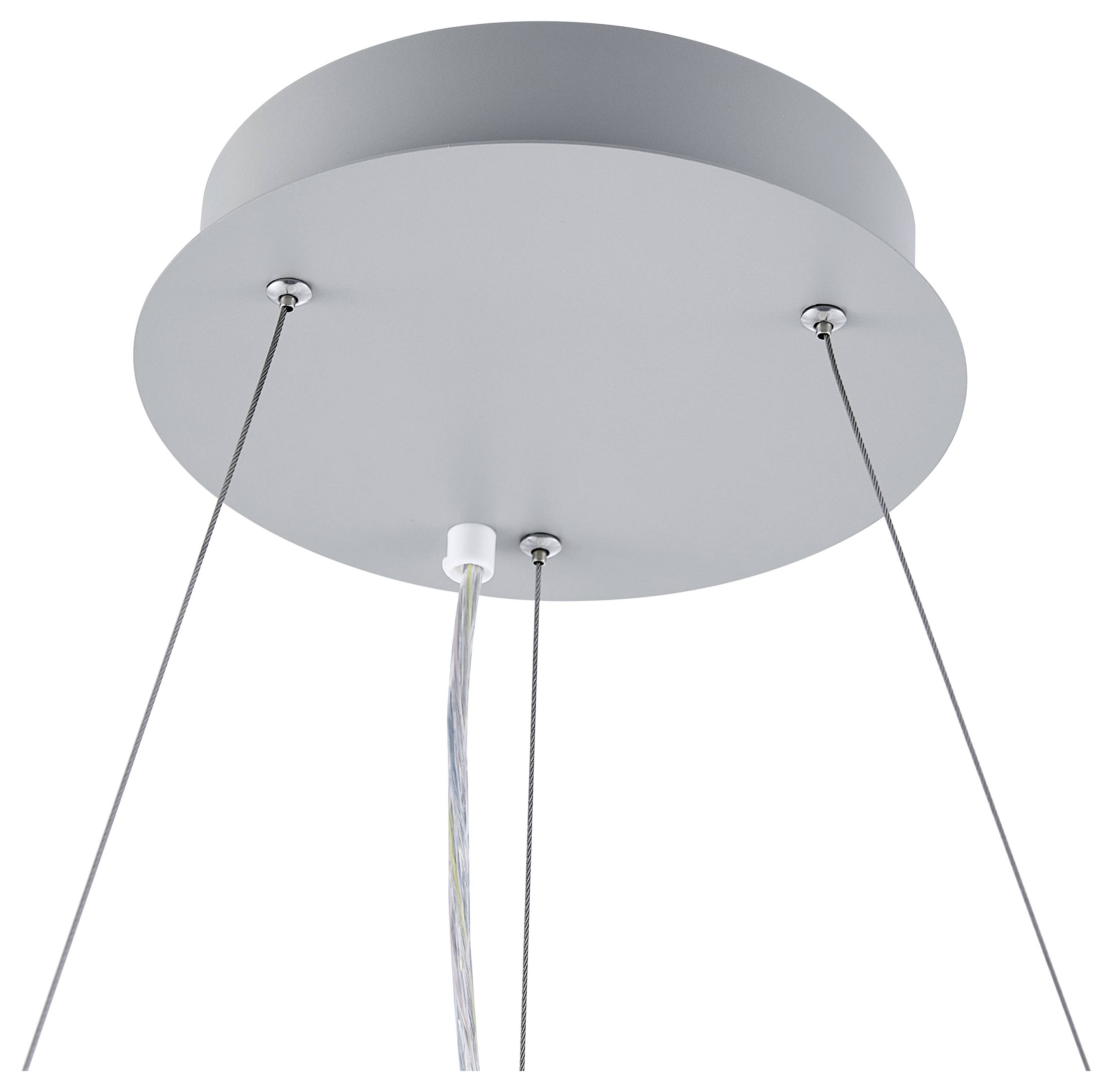 Deko Light 342253 342253 LED-Pendelleuchte LED LED fest eingebaut 50.0W Grau