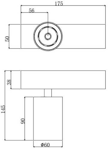 Deko Light 348042 Klara I Deckenaufbauleuchte LED EEK: G (A - G) 11.7W Weiß