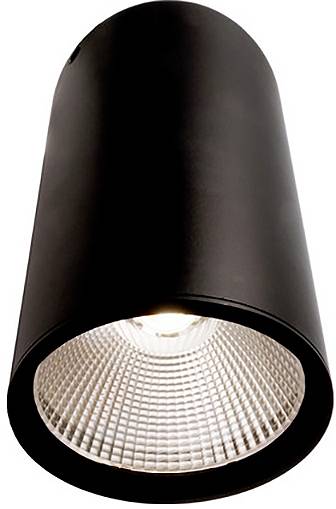 Deko Light 348066 Luna Deckenaufbauleuchte LED EEK: G (A - G) 40.2W Schwarz