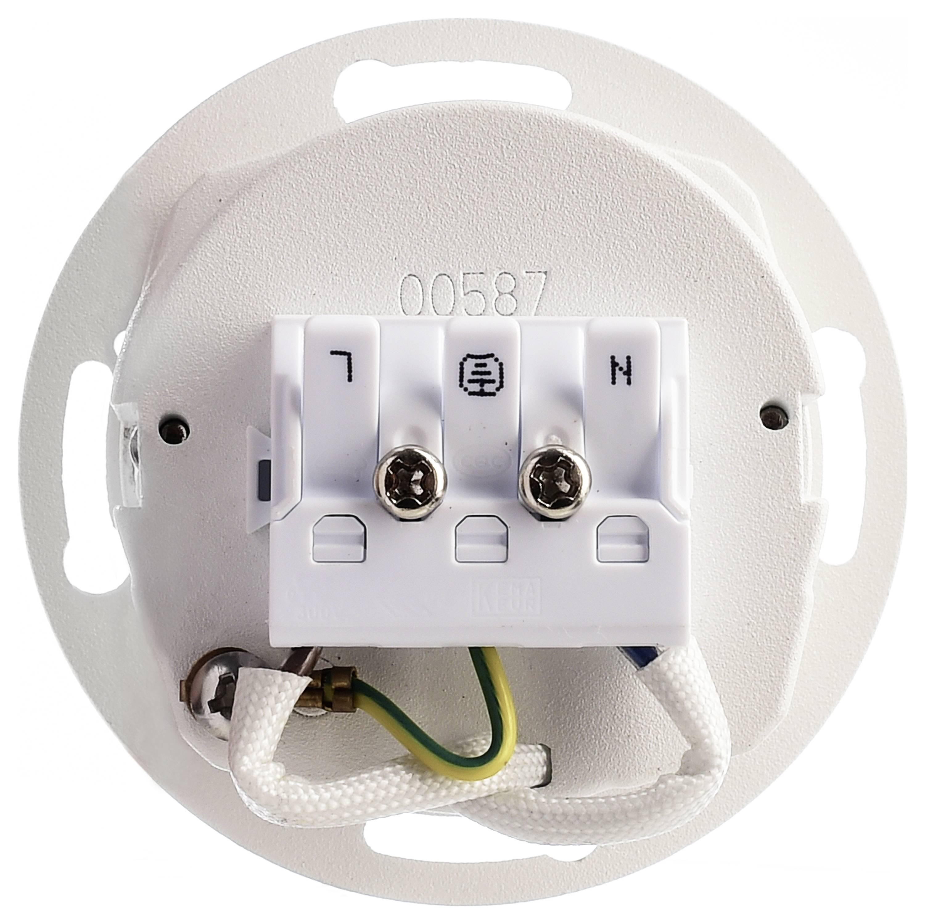 Deko Light Alwaid 2, 4 W, 3000 K, Weiß 563010 LED-Wandleuchte LED fest eingebaut 4.8W LED Weiß