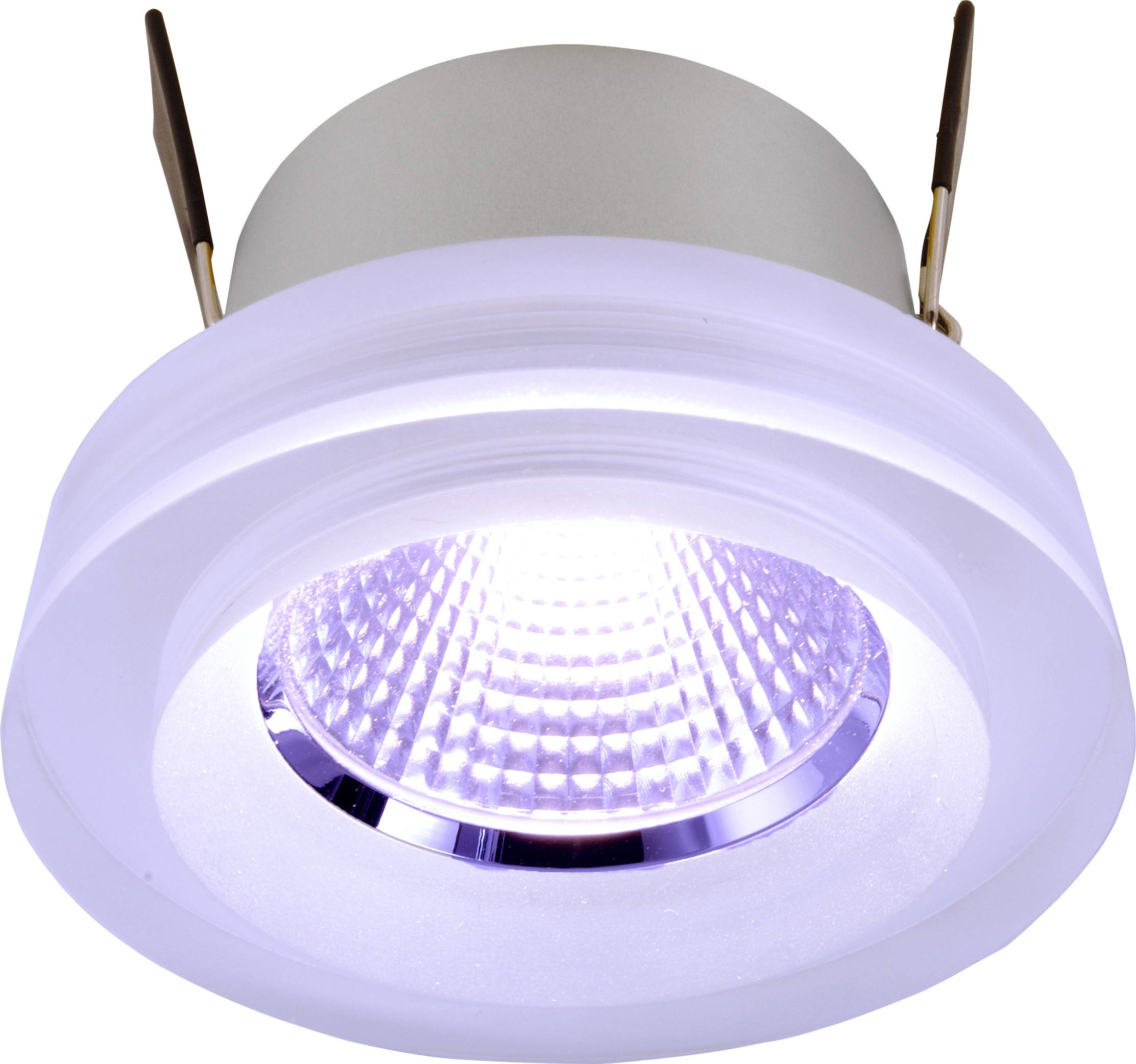 Deko Light 565197 COB 68 Acryl, 8 W, RGB, Silber LED-Einbauleuchte LED LED fest eingebaut 8.0W Silber