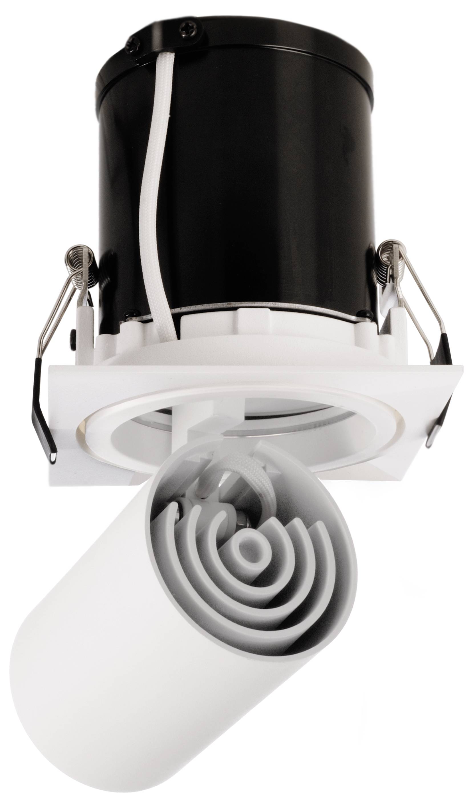 Deko Light 565312 Rigel Mini Square Single LED-Einbauleuchte EEK: G (A - G) LED LED fest eingebaut 11.0W Weiß