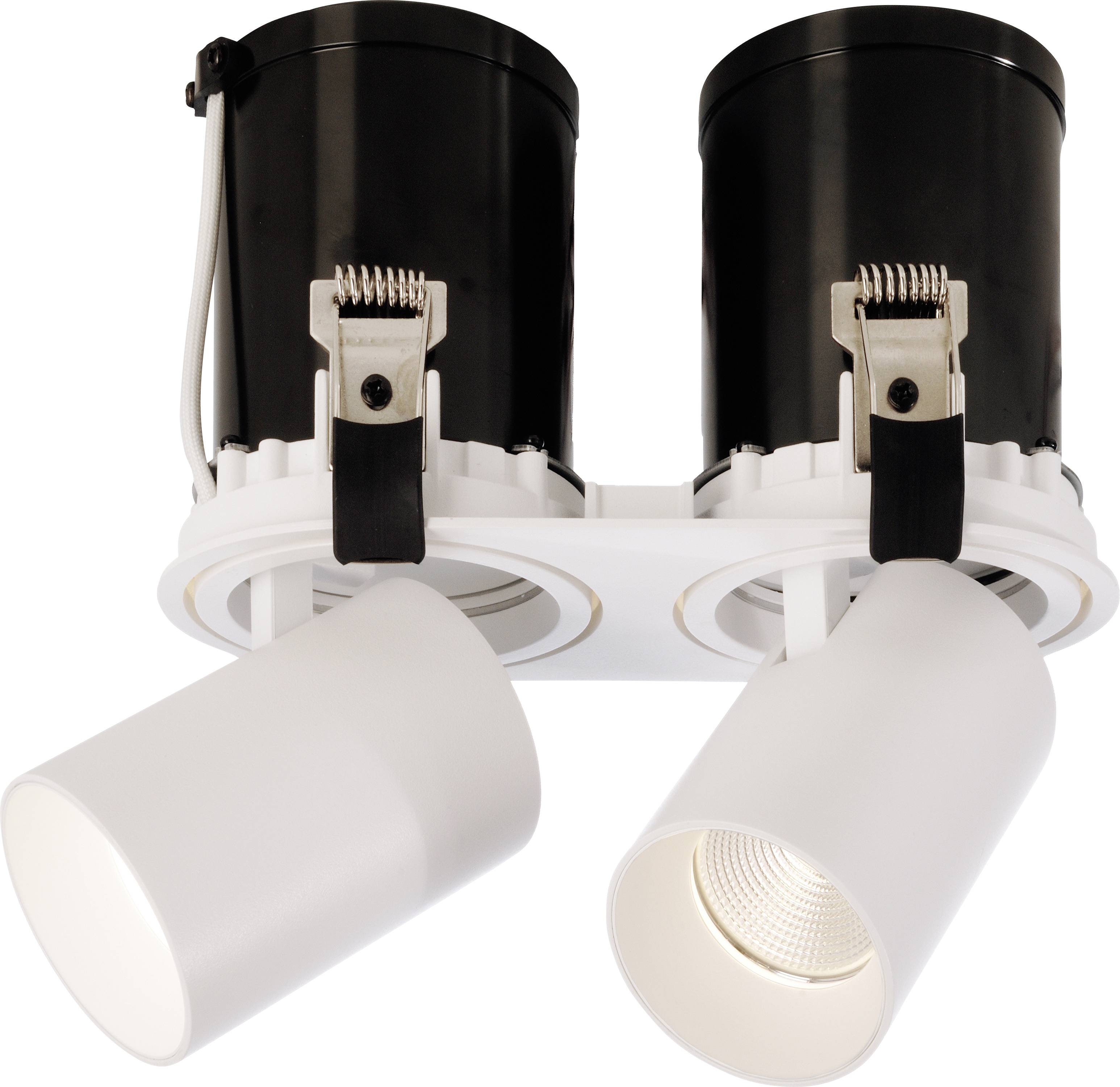 Deko Light 565313 Rigel Mini Round Double LED-Einbauleuchte EEK: G (A - G) LED LED fest eingebaut 22.0W Weiß