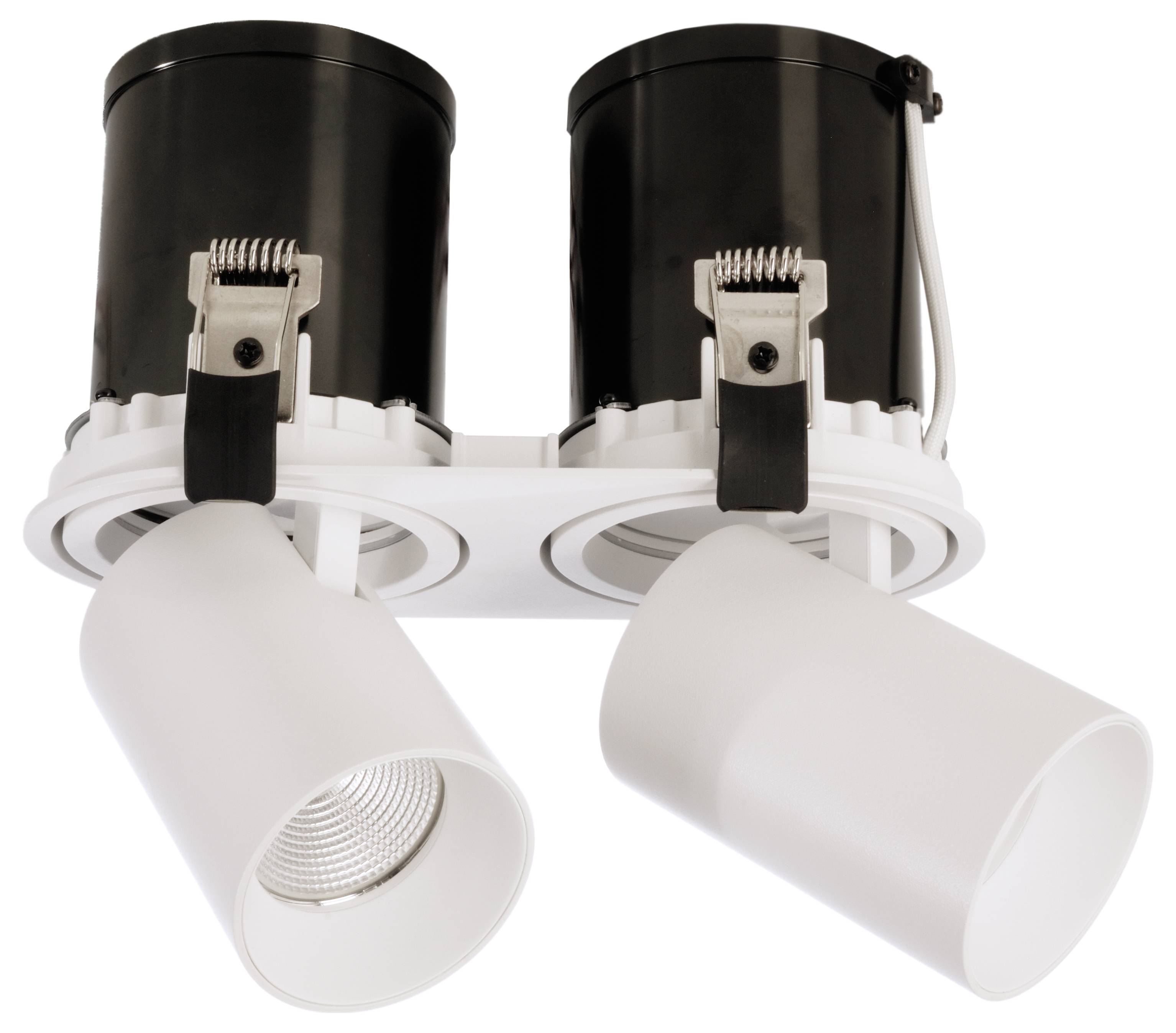 Deko Light 565313 Rigel Mini Round Double LED-Einbauleuchte EEK: G (A - G) LED LED fest eingebaut 22.0W Weiß