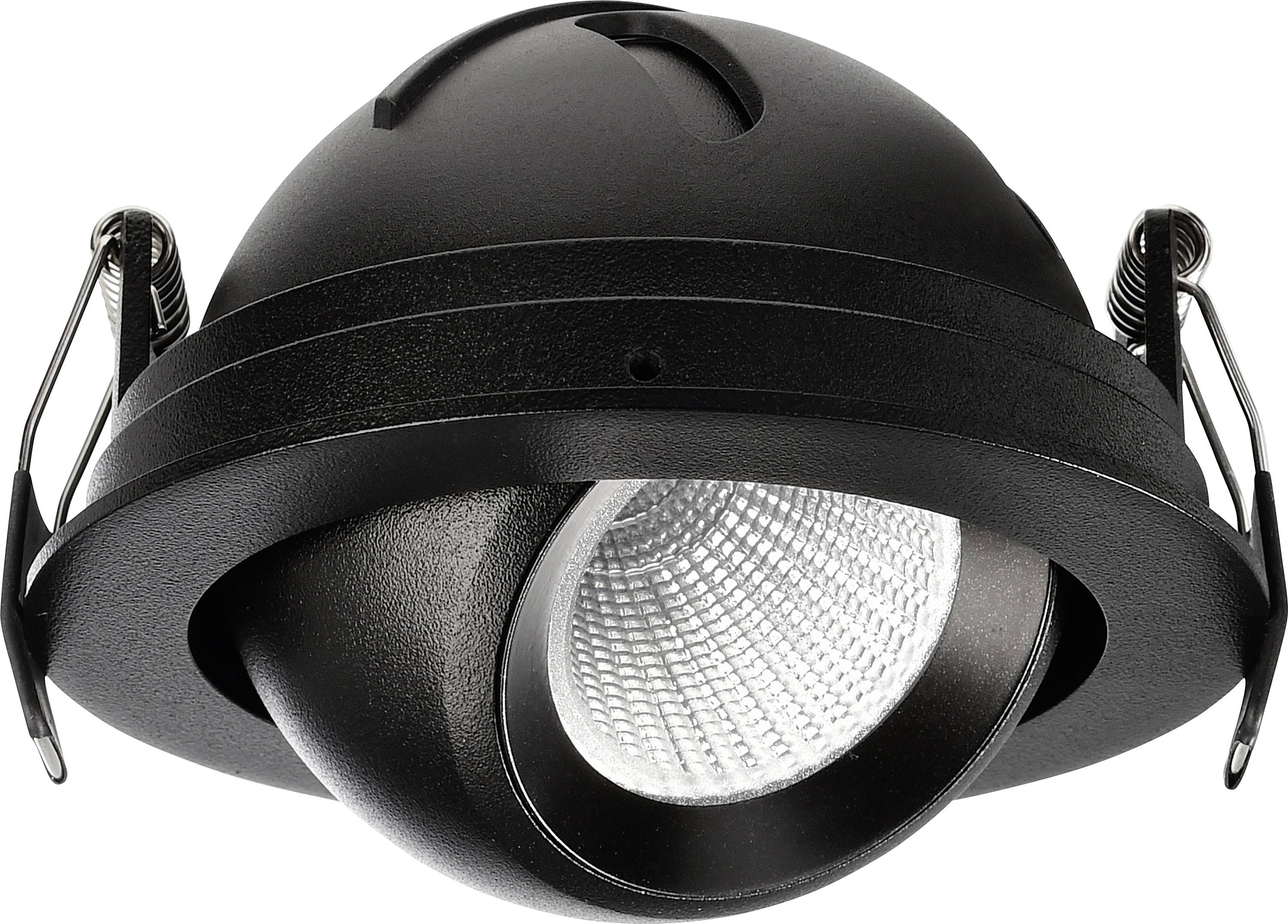 Deko Light 565341 Bellatrix LED-Einbauleuchte EEK: G (A - G) LED LED fest eingebaut 9.0W Schwarz