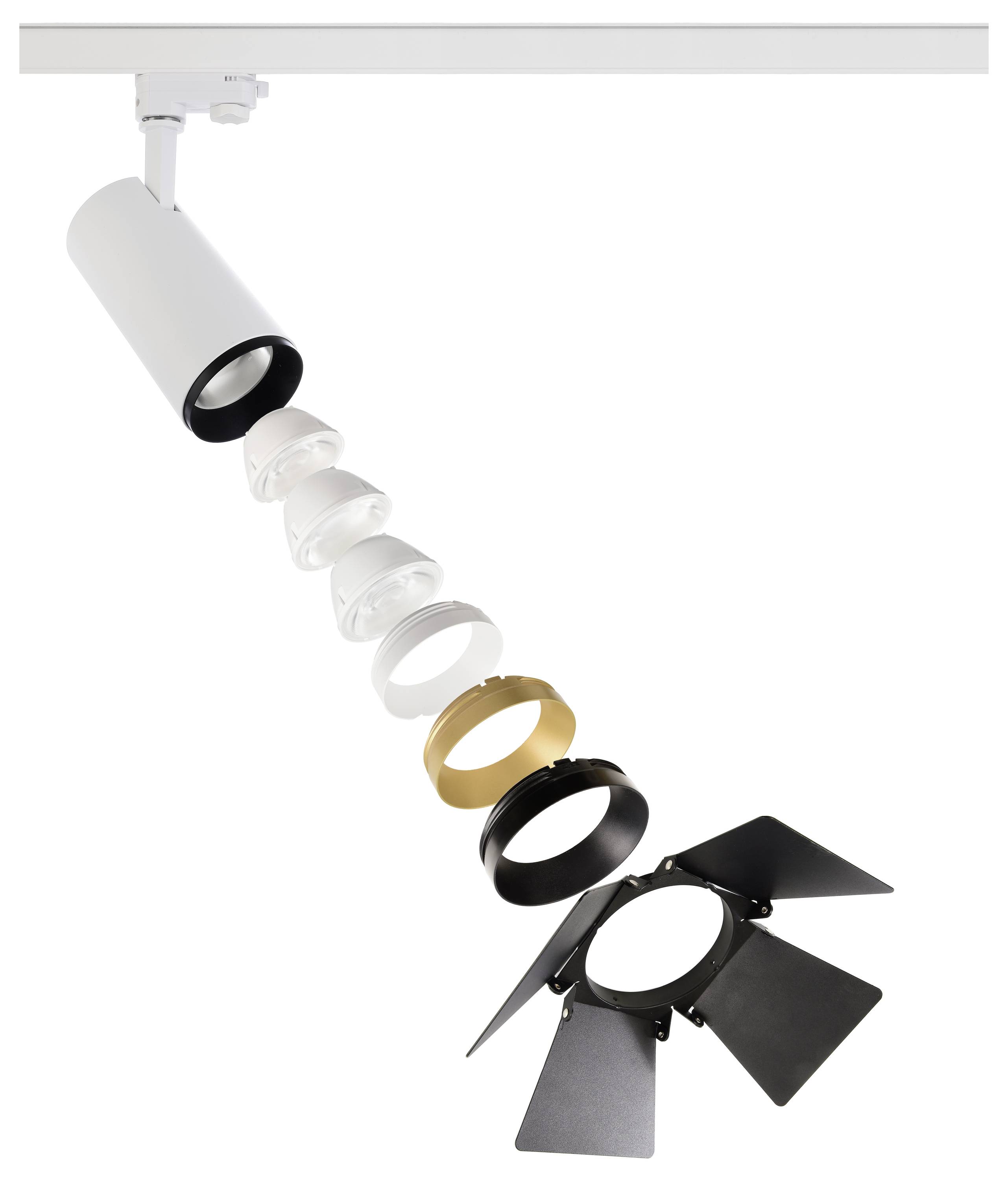 Deko Light Lucea Spotschiene 40W LED Weiß