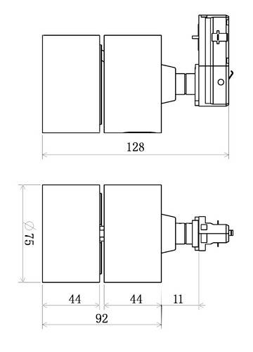 Deko Light Uni II Mini 707187 Spotschiene 11.3W LED Weiß