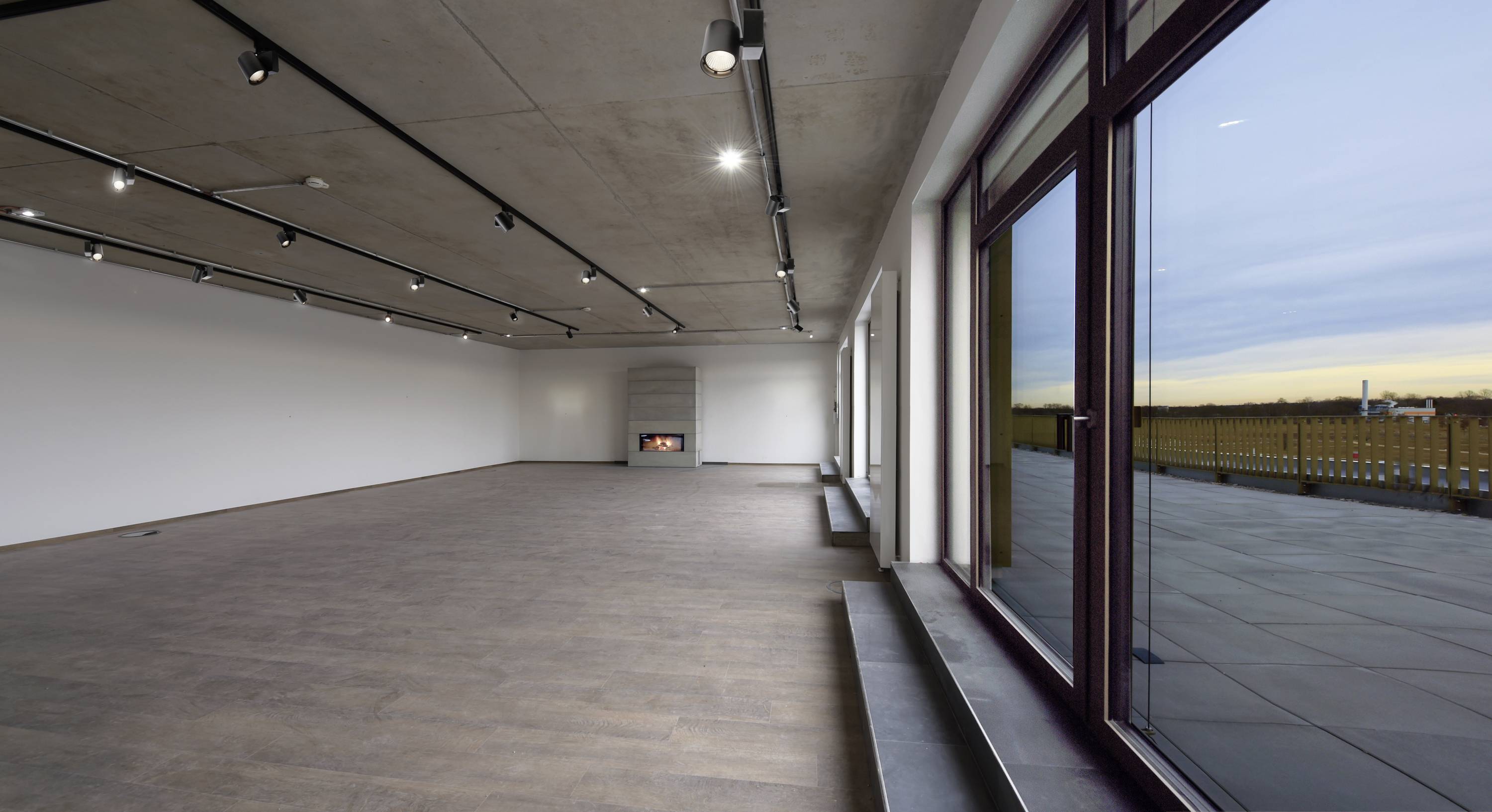 Deko Light 710501 D Line DALI Aufbausystem-Komponente Stromschiene Graphitschwarz (RAL 9011)