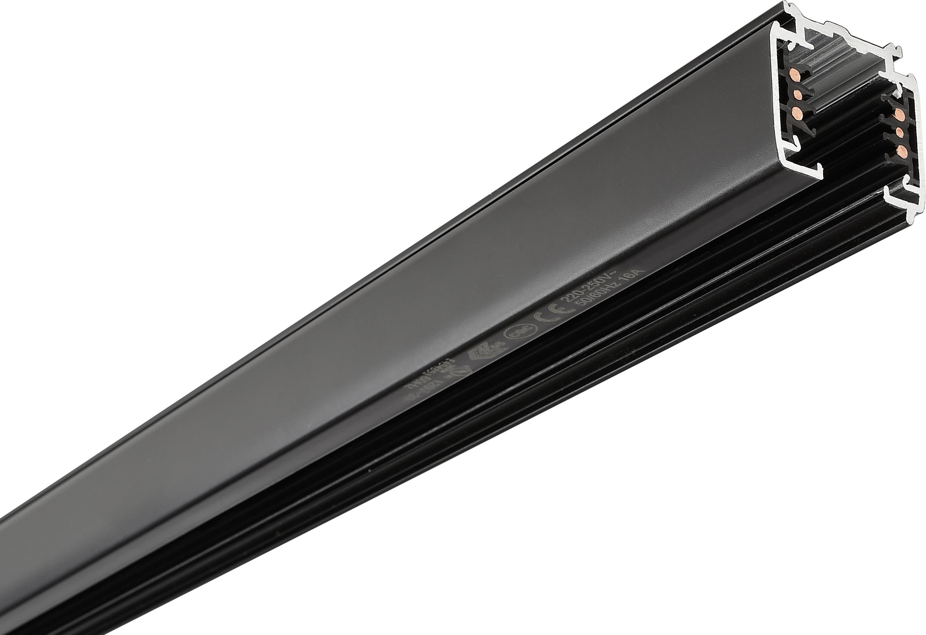 Deko Light 710501 D Line DALI Aufbausystem-Komponente Stromschiene Graphitschwarz (RAL 9011)