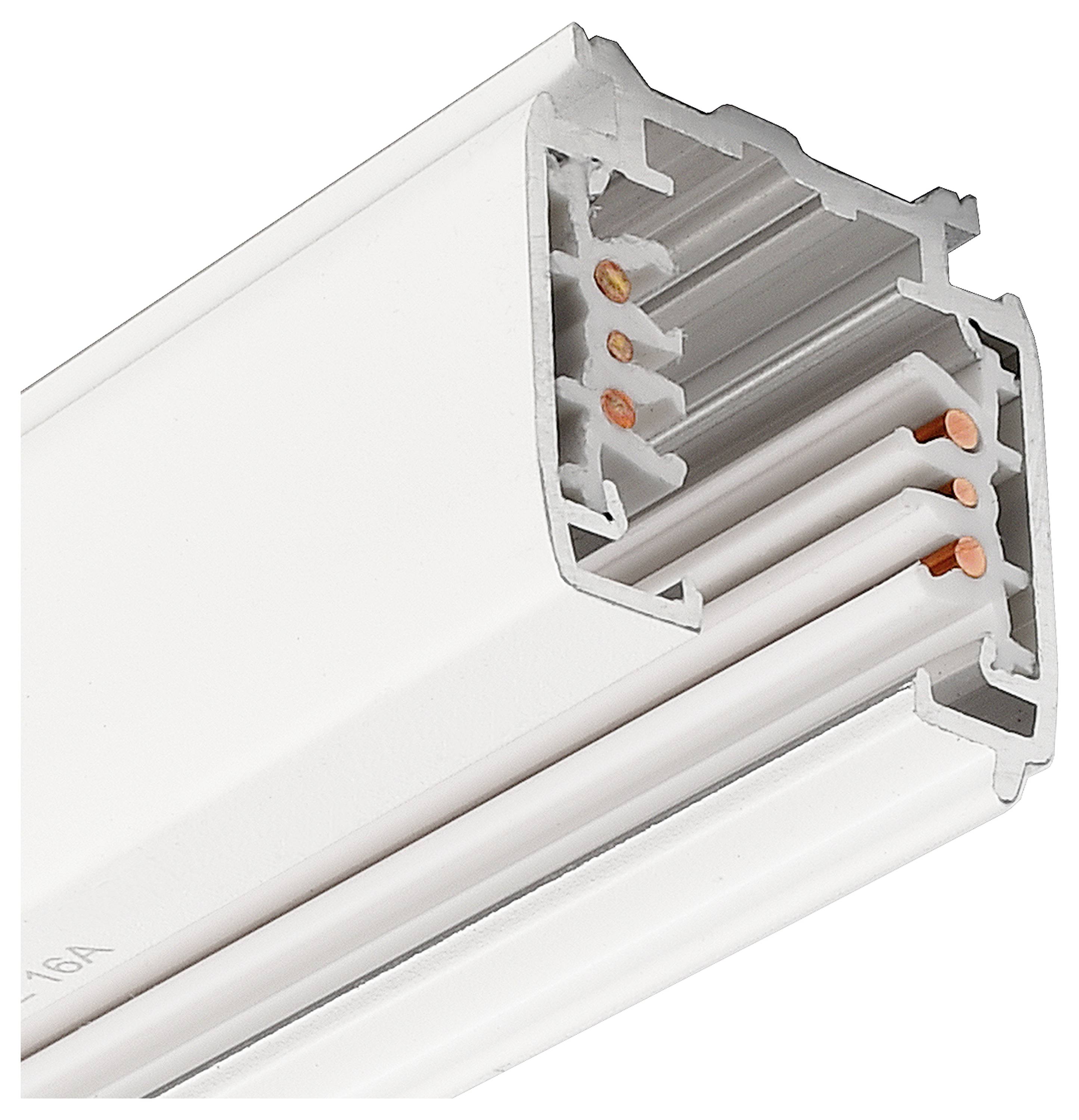 Deko Light 710504 D Line DALI Aufbausystem-Komponente Stromschiene Verkehrsweiß (RAL 9016)