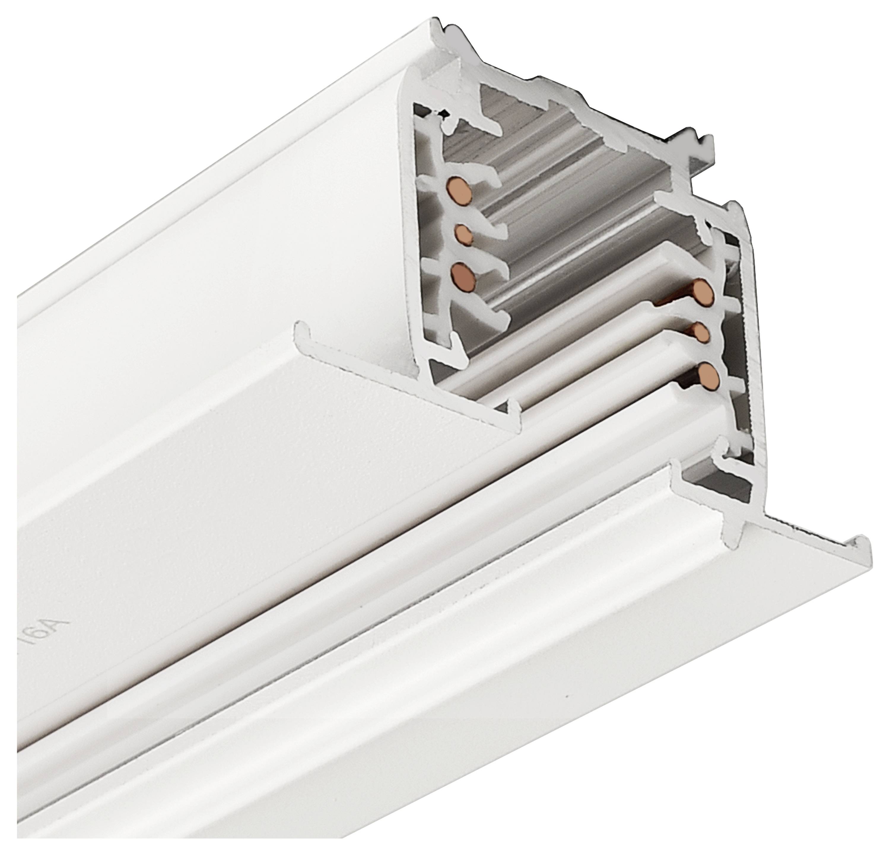 Deko Light 710506 D Line DALI Hochvolt-Schienensystem-Komponente Stromschiene Verkehrsweiß (RAL 9016)