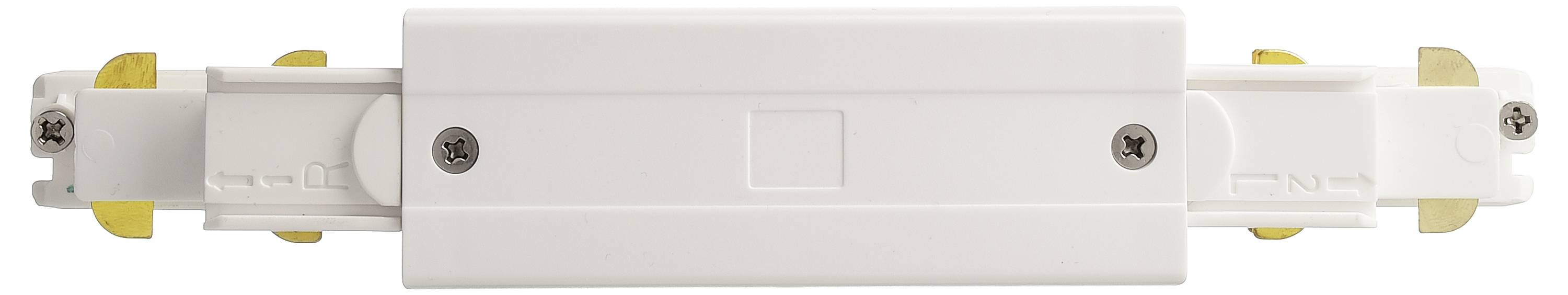 Deko Light 710520 D Line DALI Hochvolt-Schienensystem-Komponente Längsverbinder Verkehrsweiß (RAL 9016)