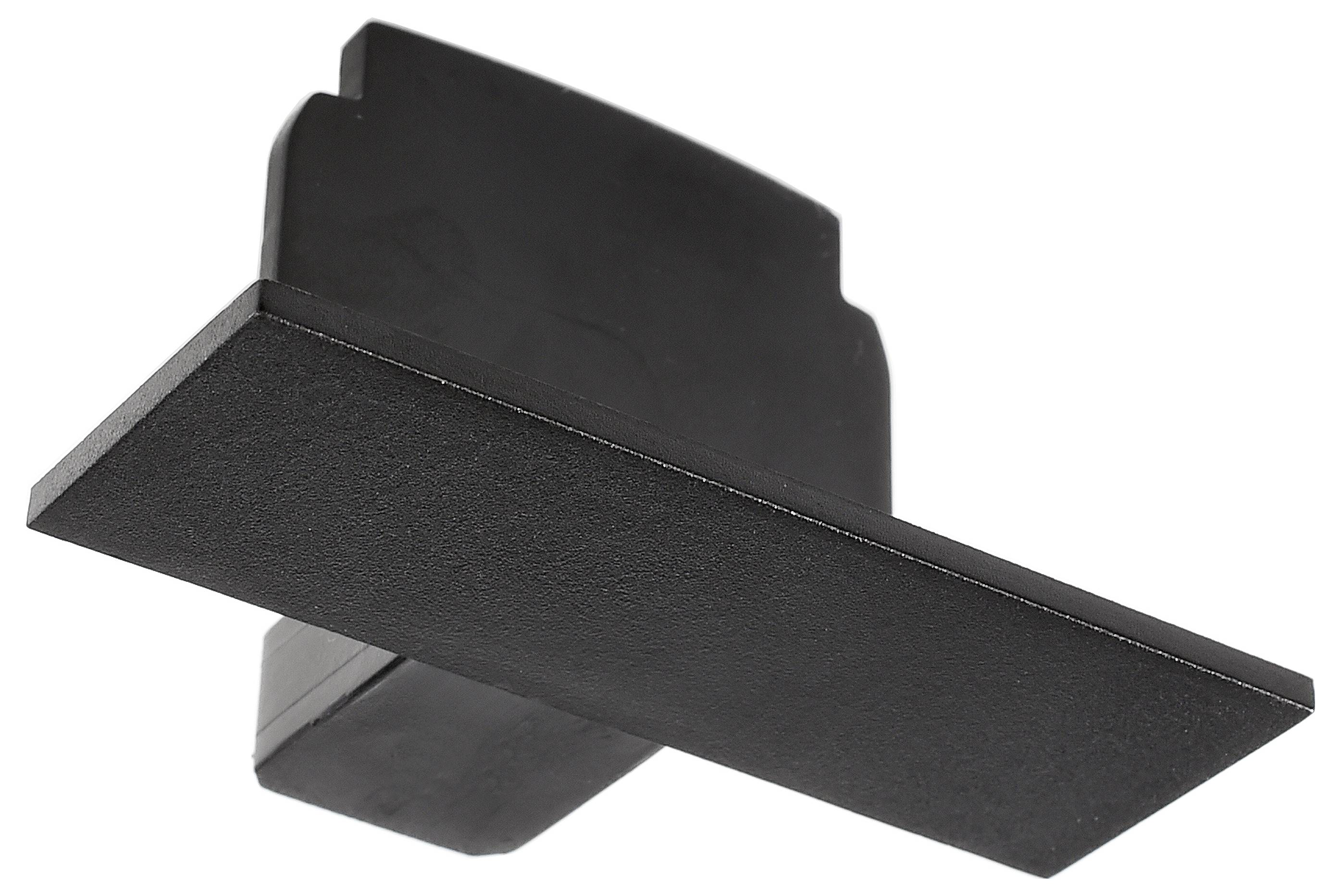 Deko Light 710538 D Line DALI Hochvolt-Schienensystem-Komponente Endkappe Graphitschwarz (RAL 9011)